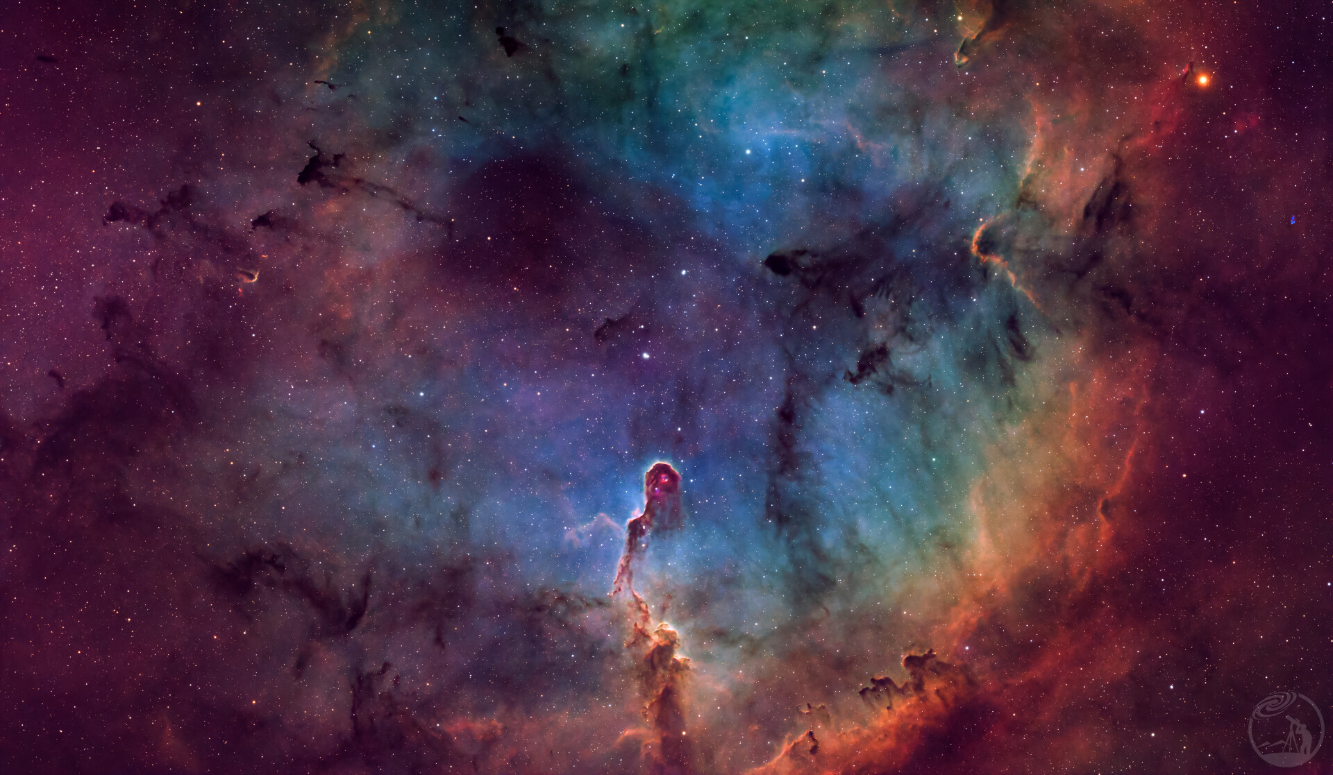 城市深空 IC1396象鼻星云