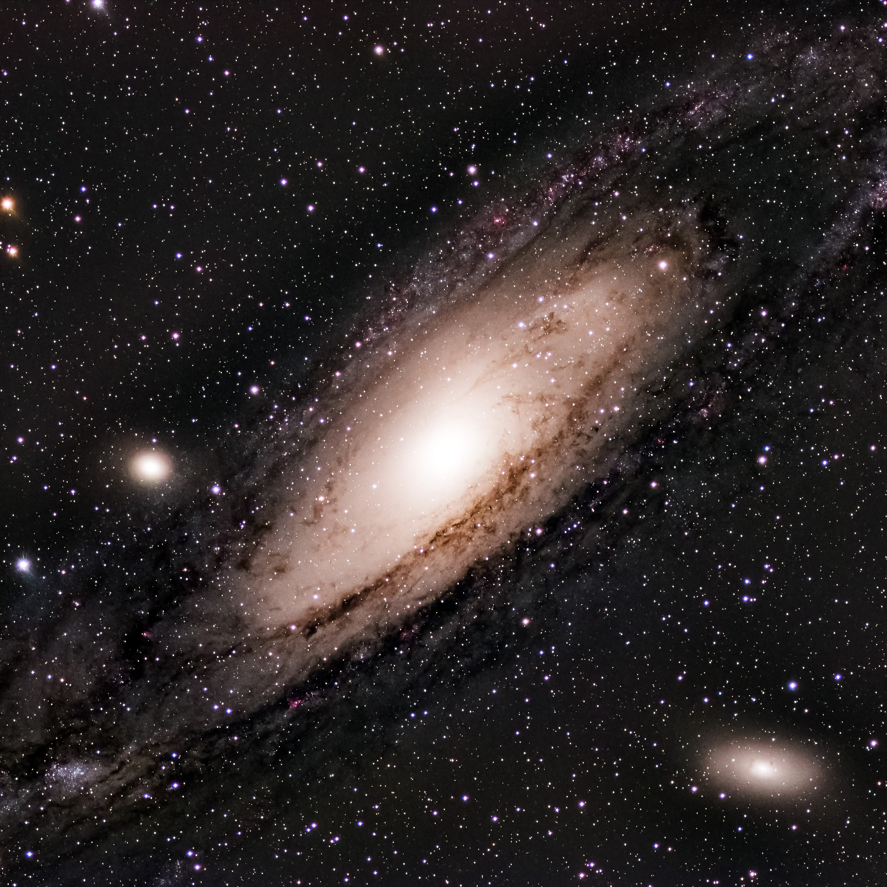 M31-仙女座星系-LRGB+Ha