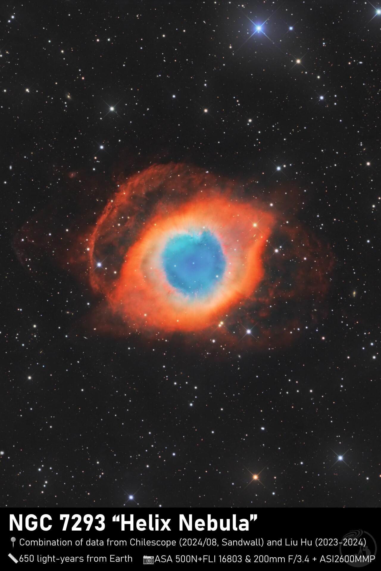 Stitching NGC 7293