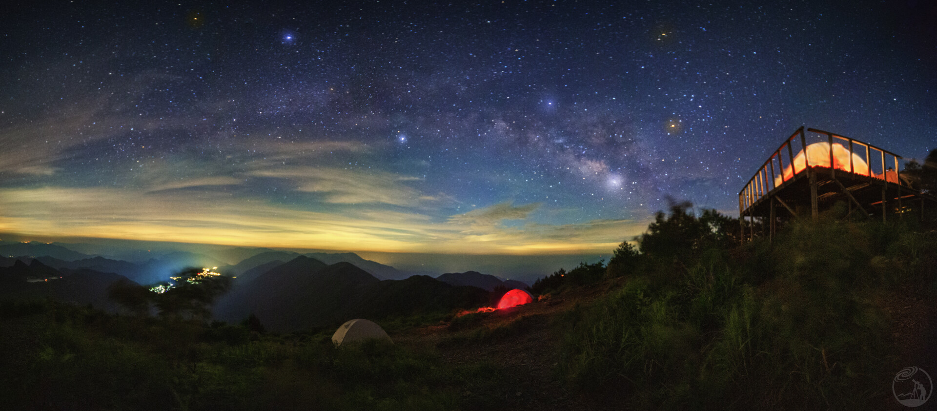 赏璀璨银河 伴星星入眠