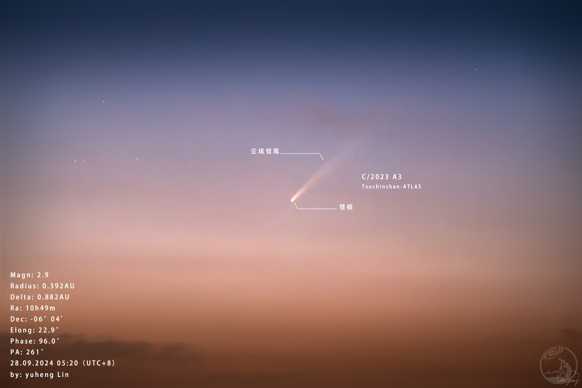 C/2023 A3彗星