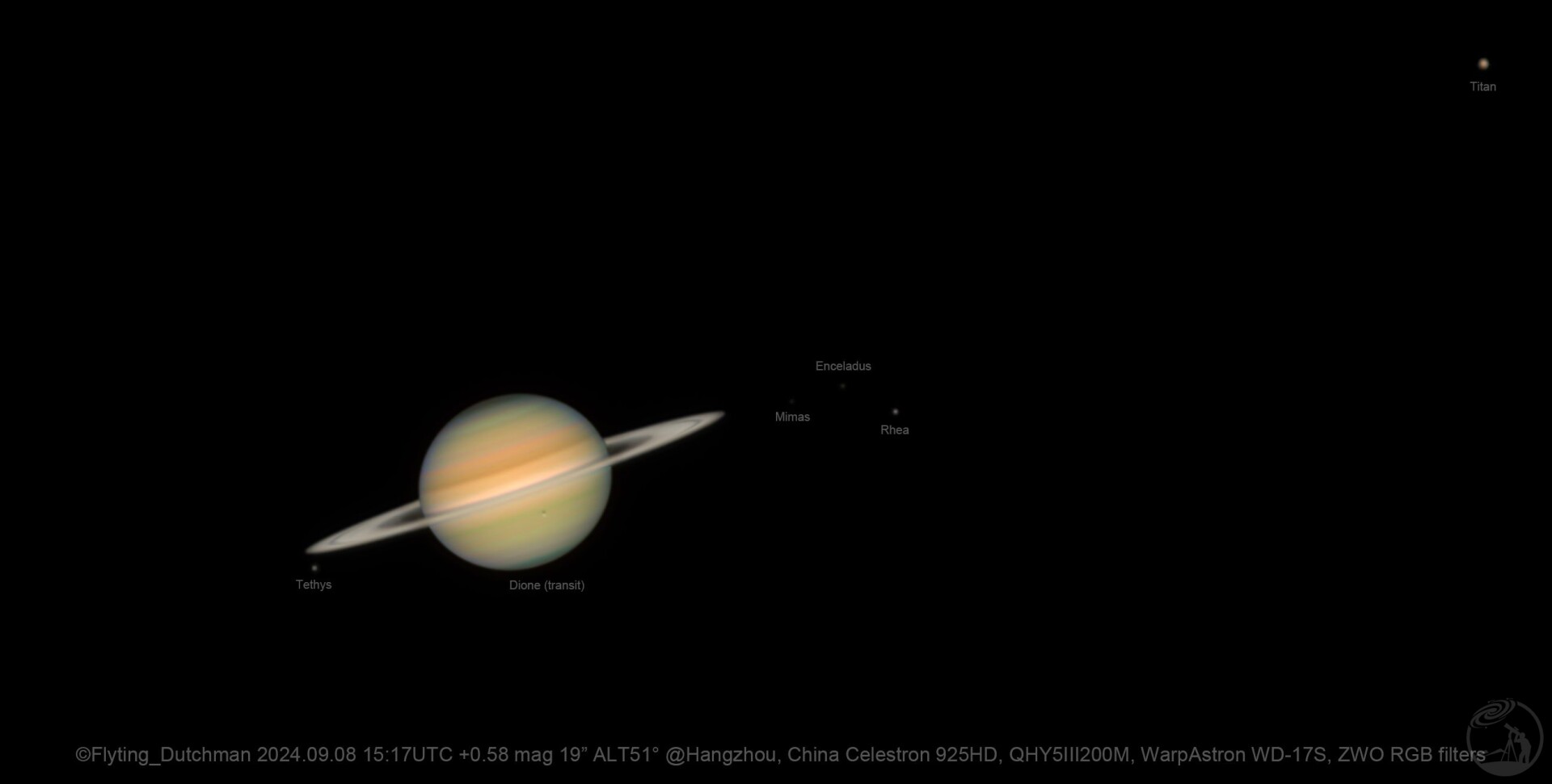 9月8日冲日土星家族