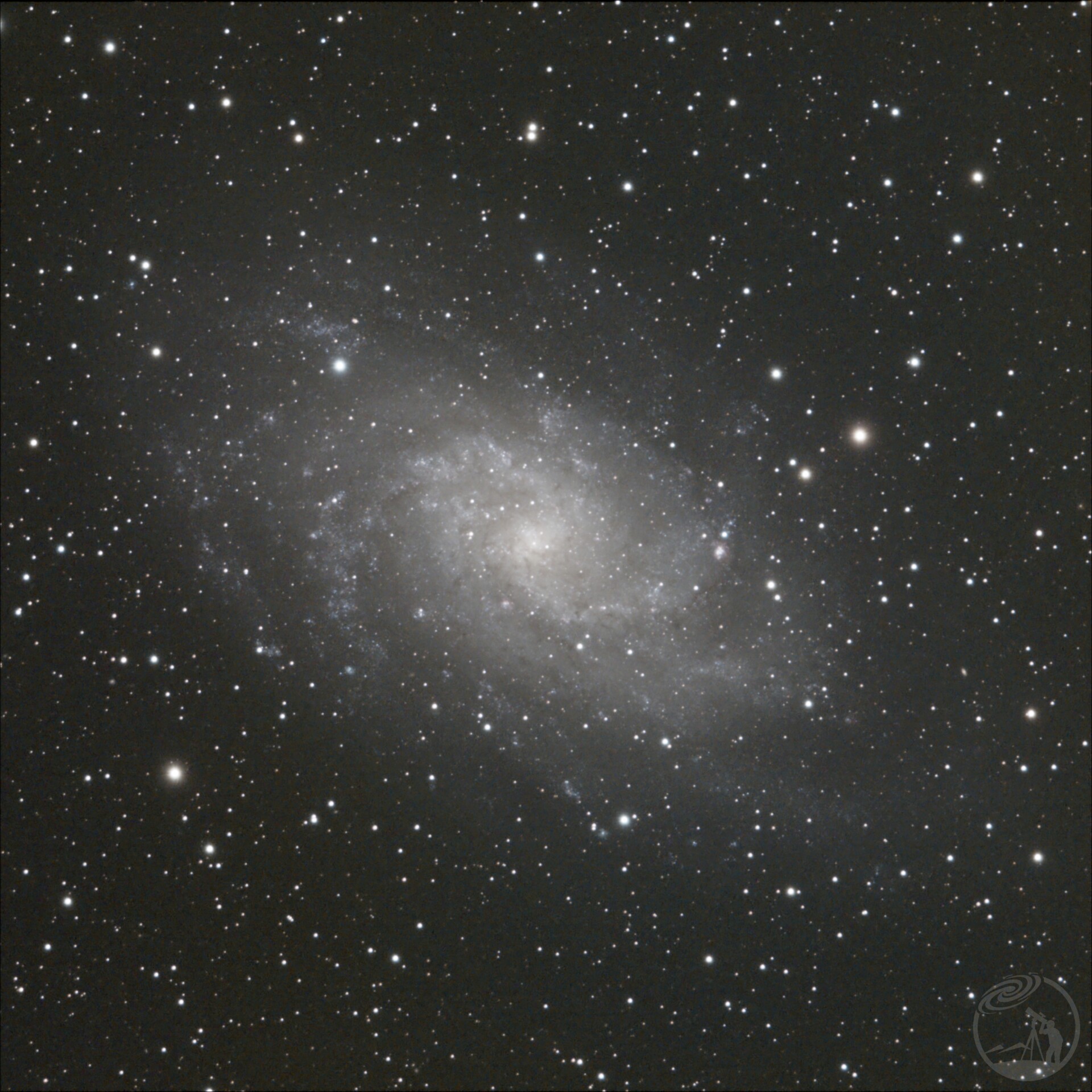 M33三角座星系