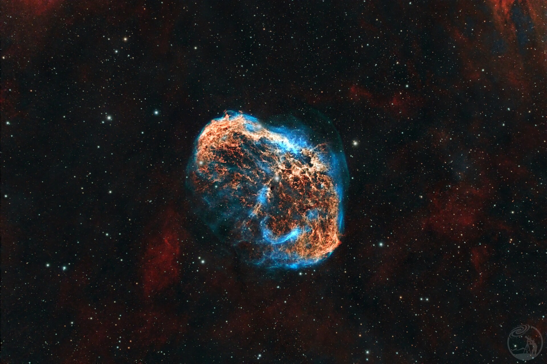 NGC6888眉血星云