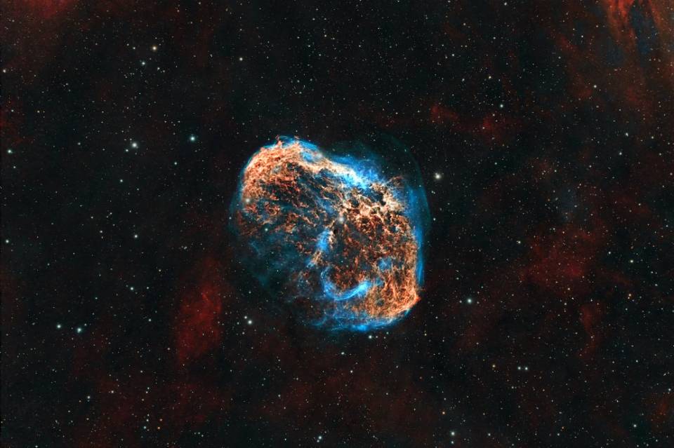 NGC6888 眉血星云