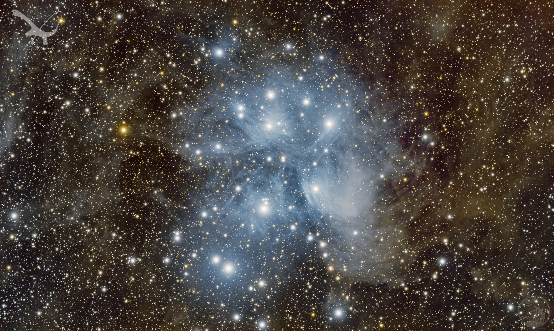 M45和周边暗云气