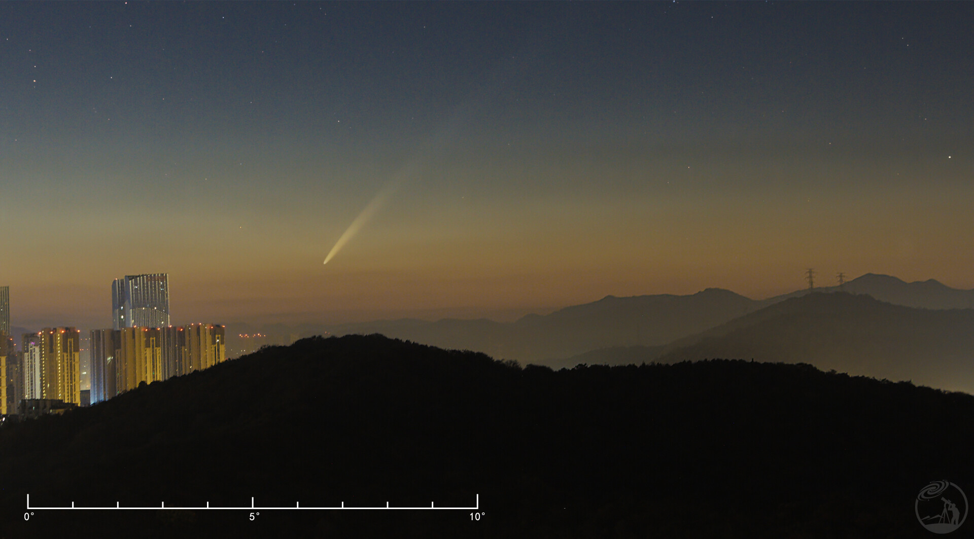 紫金山阿特拉斯彗星10月4号第二版