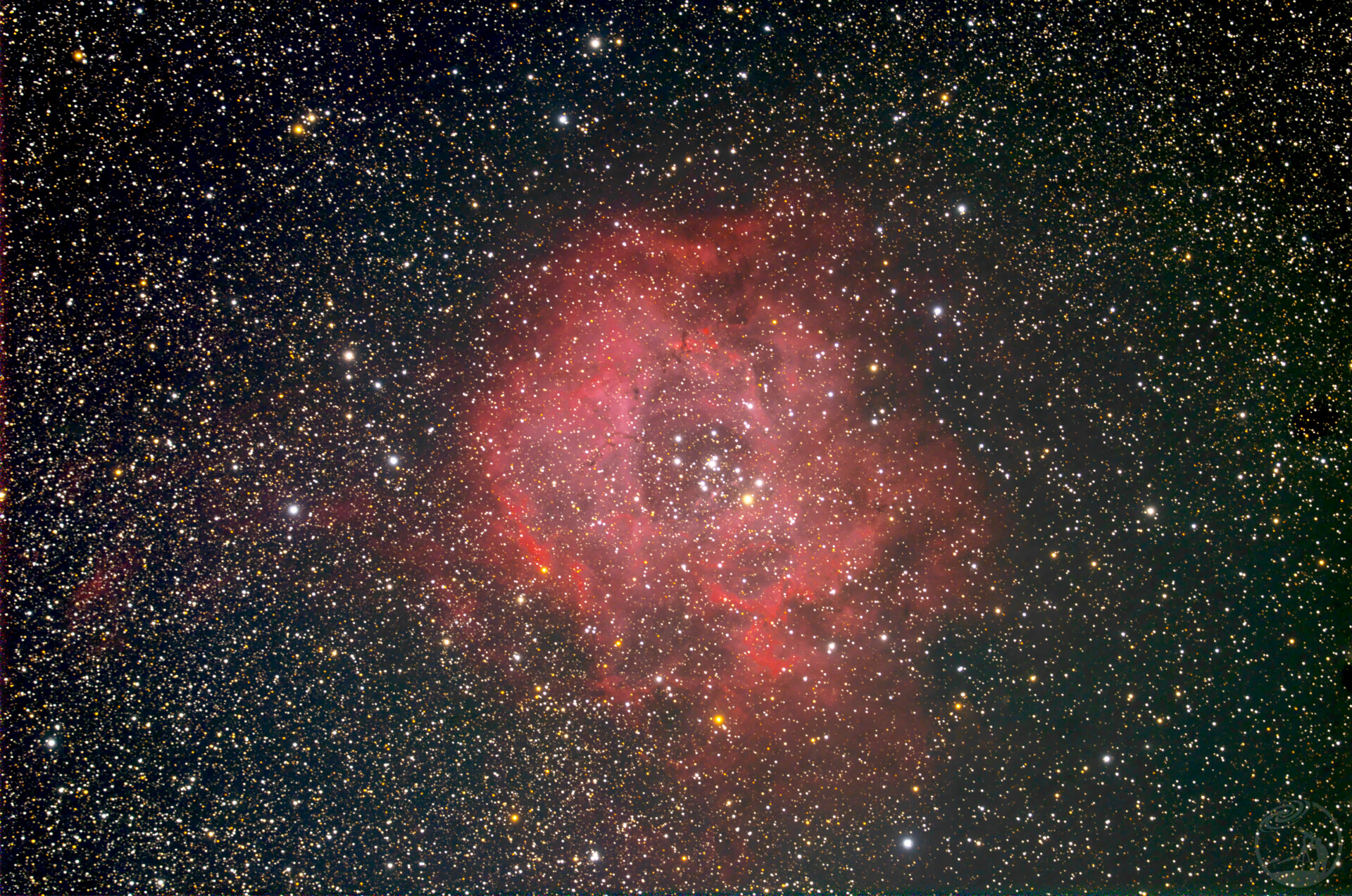 玫瑰星云（NGC 2237）