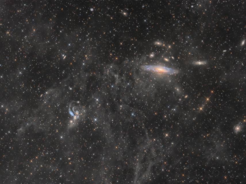 二级区NGC7331暗云