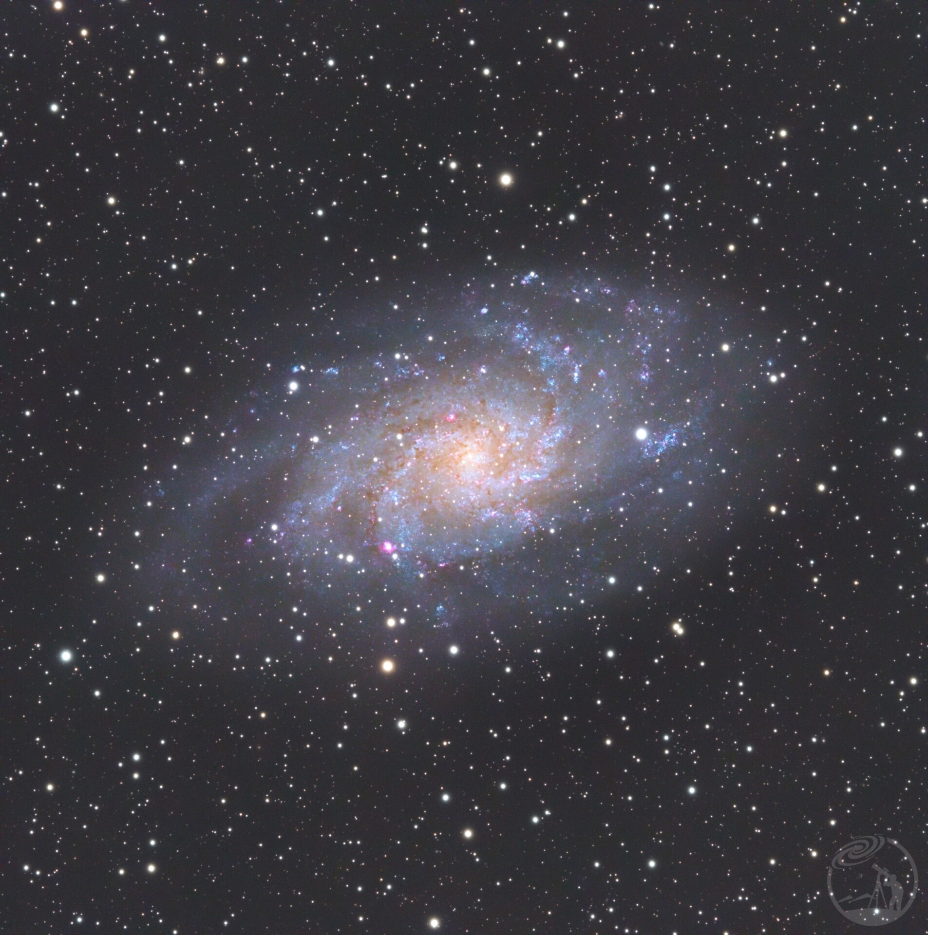 三角座星系-M33