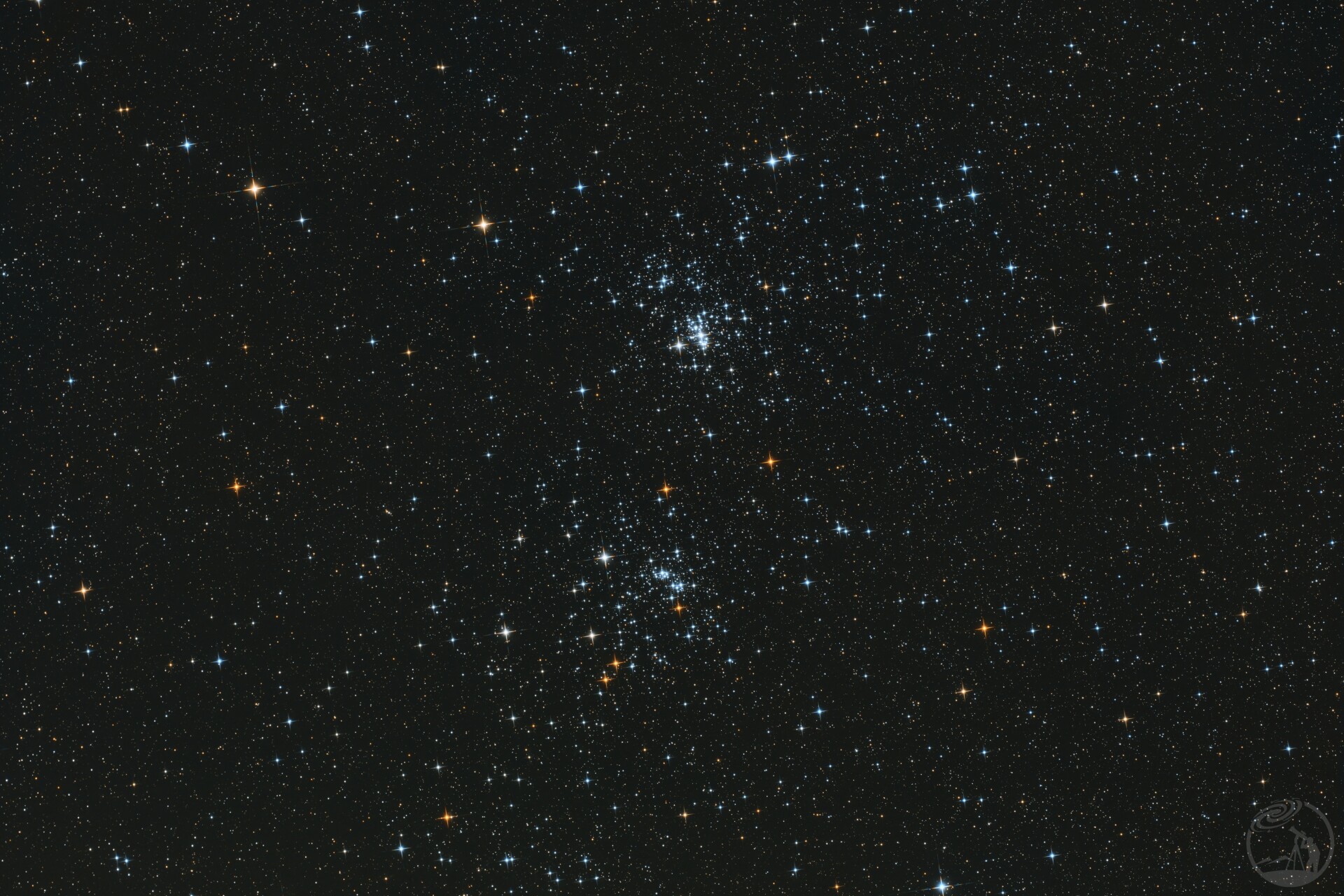 八级区拍英仙座双星团