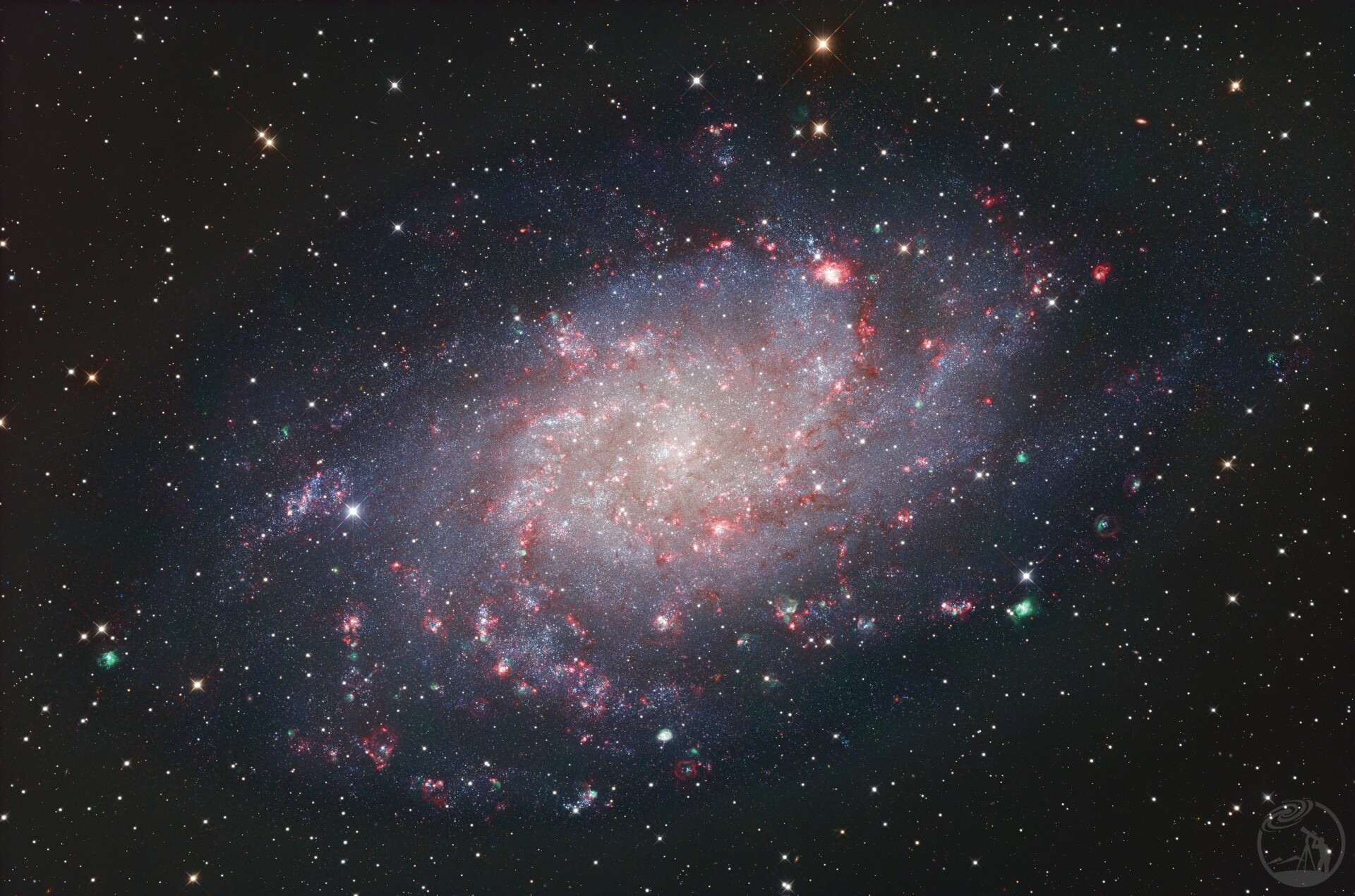 M33星系 lrgbho