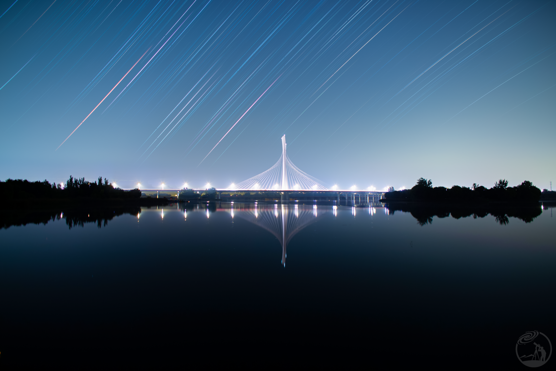 滹沱河大桥之夜