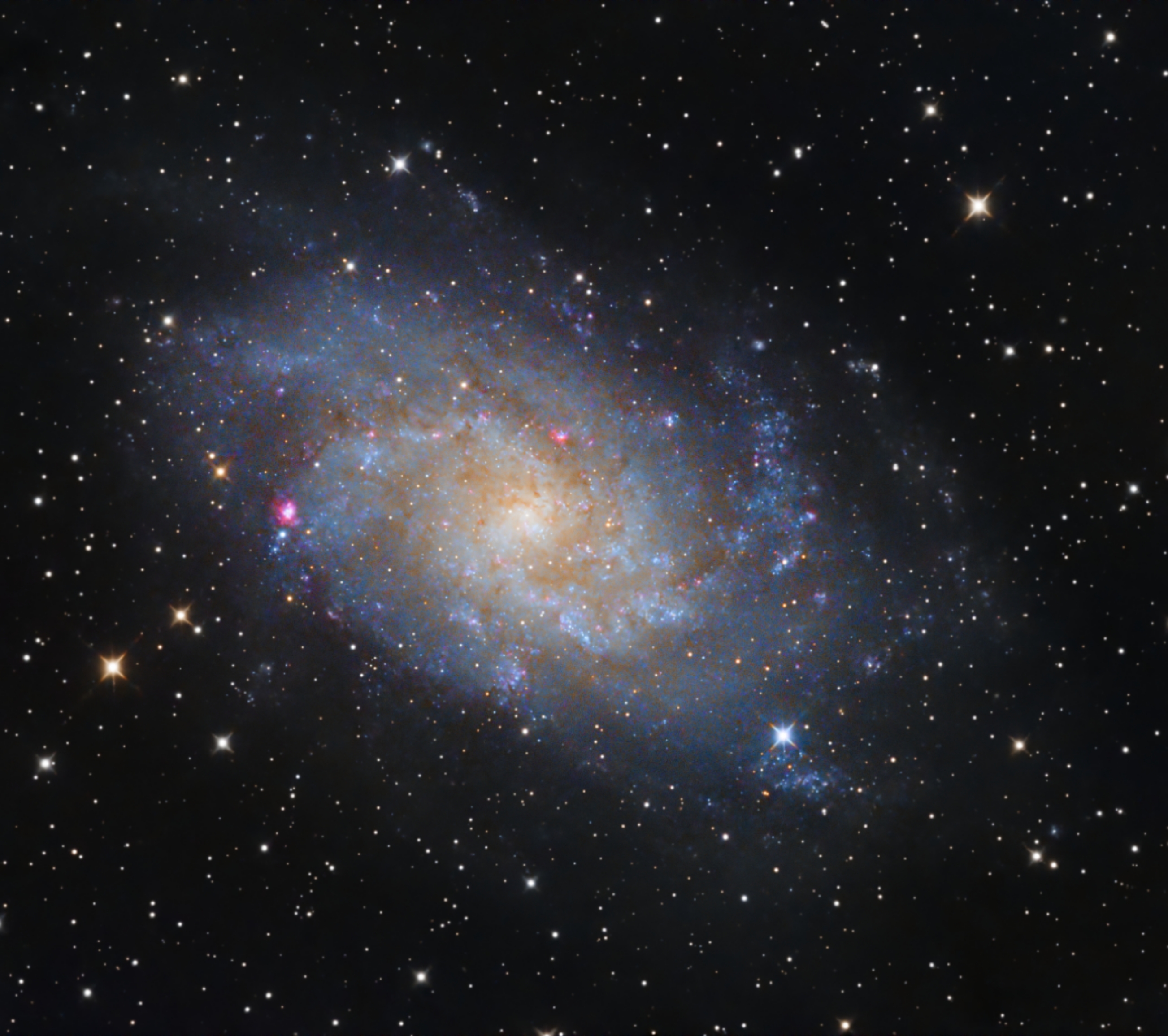 m33三角座星系
