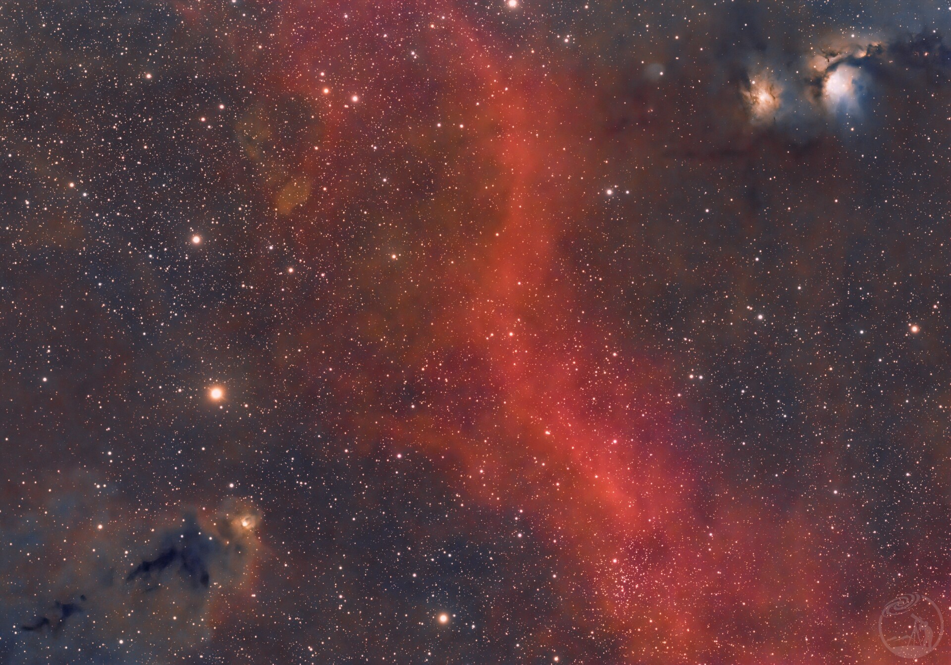 LDN1622暗星云与M78星云