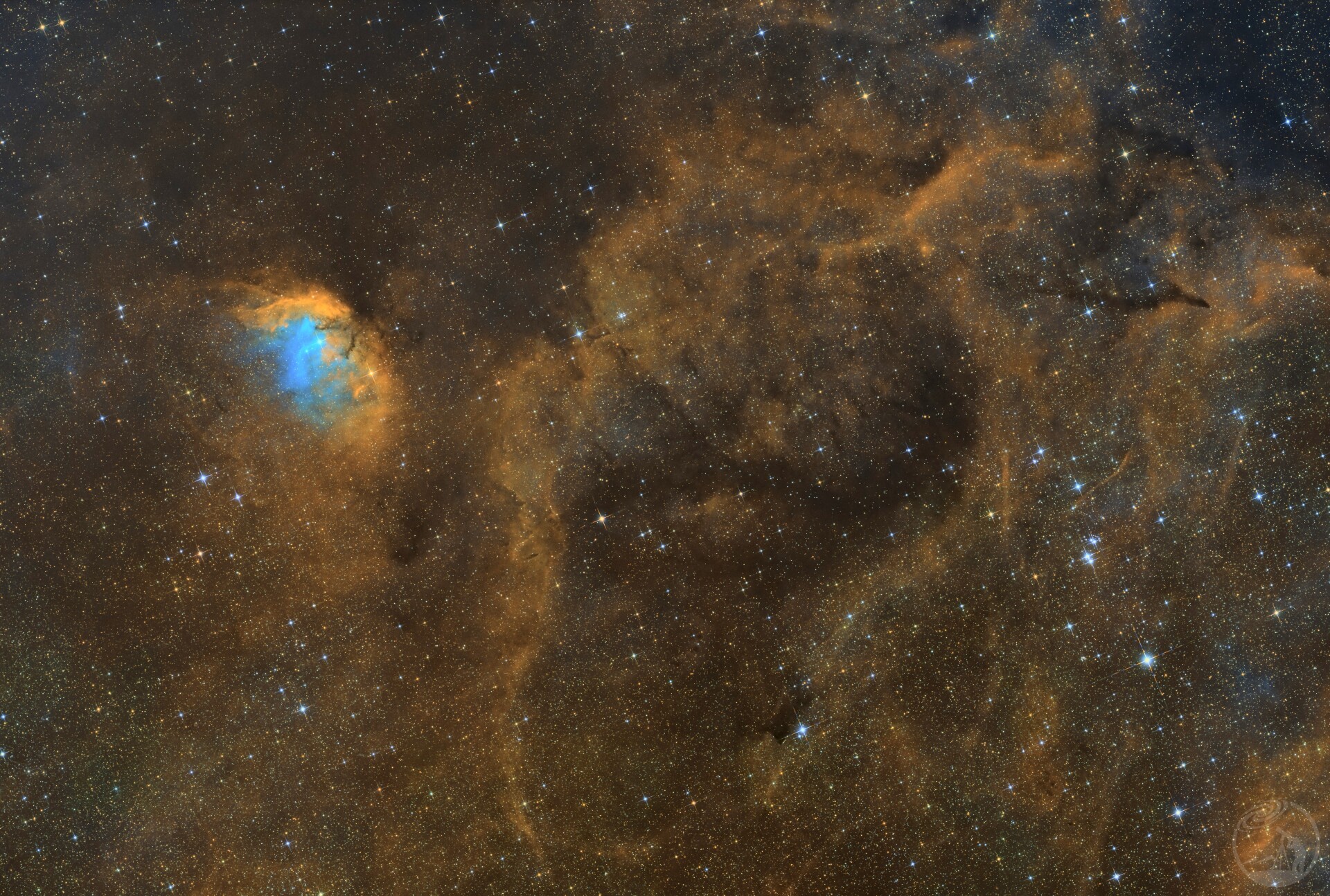 八级拍郁金香星云sh2-101