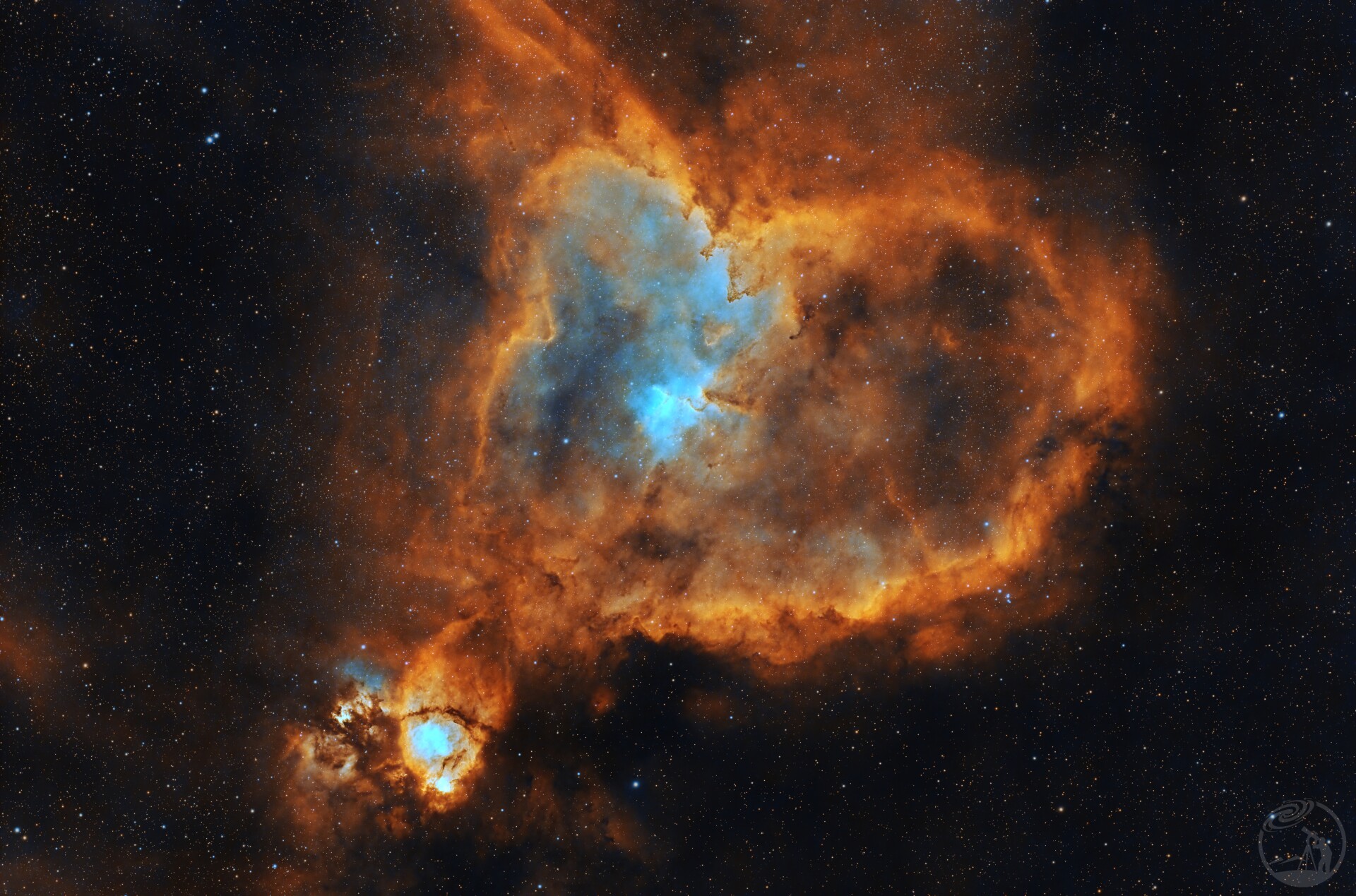 IC1805心脏星云 RASA 8级深空