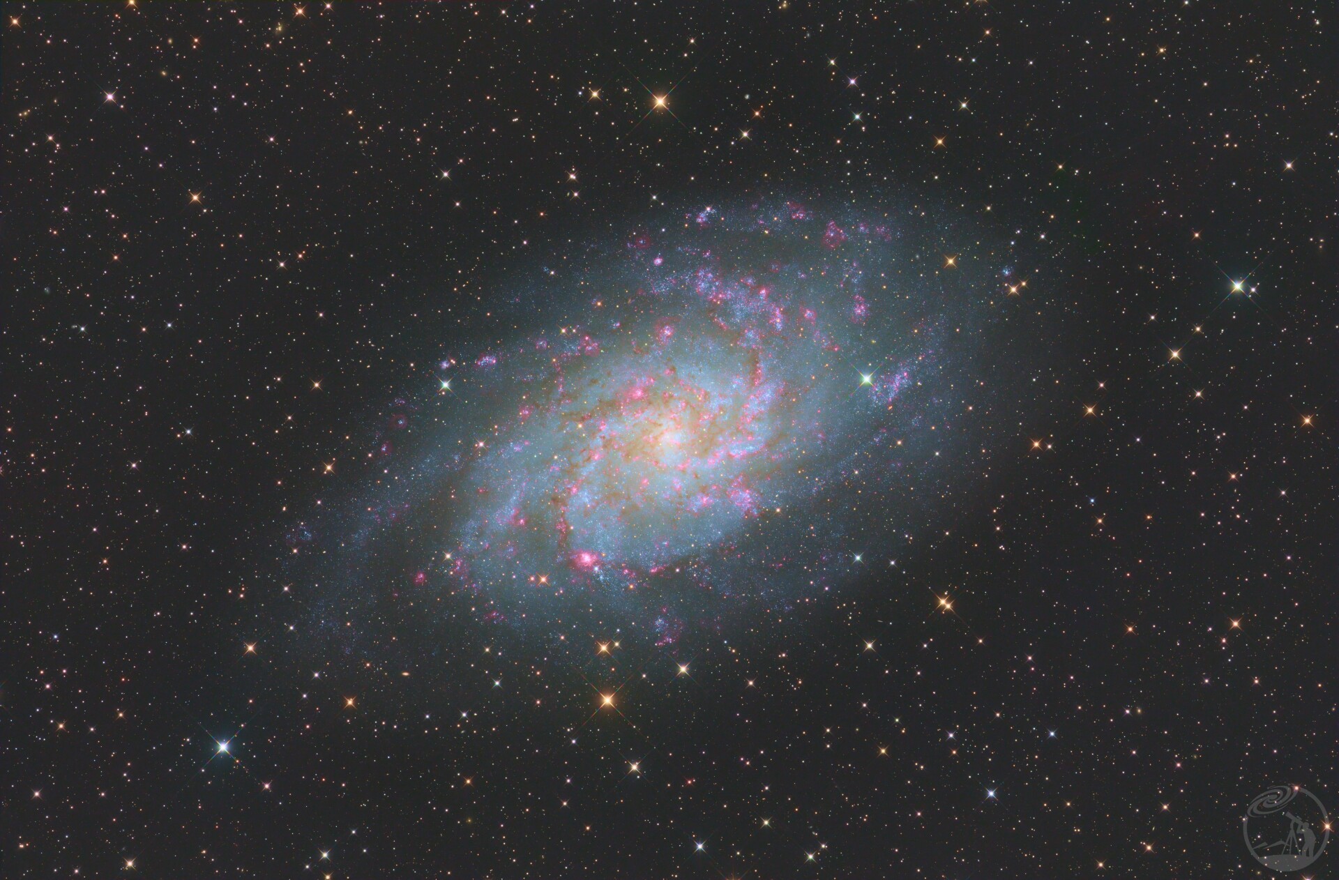 M33小红花