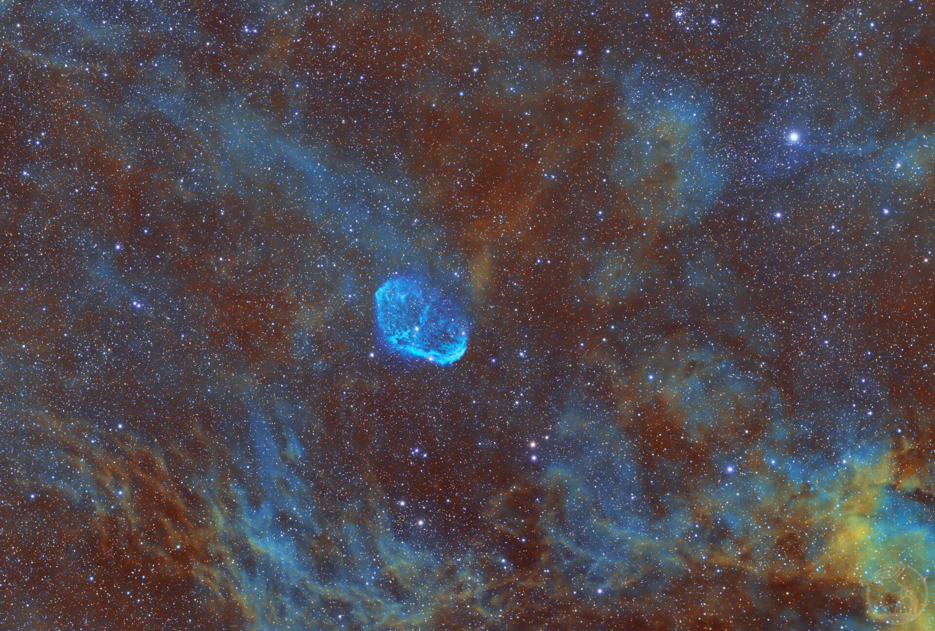 脑花星云NGC6888