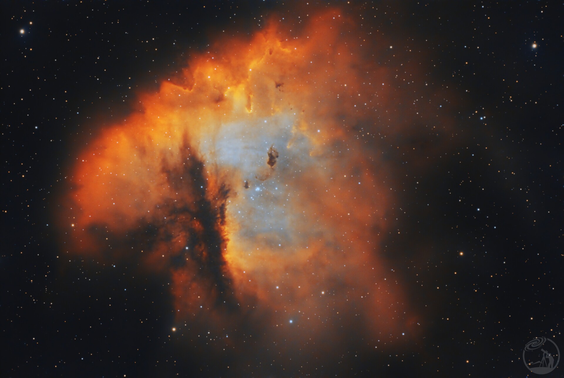NGC281吃豆人星云 127SLT 8级深空