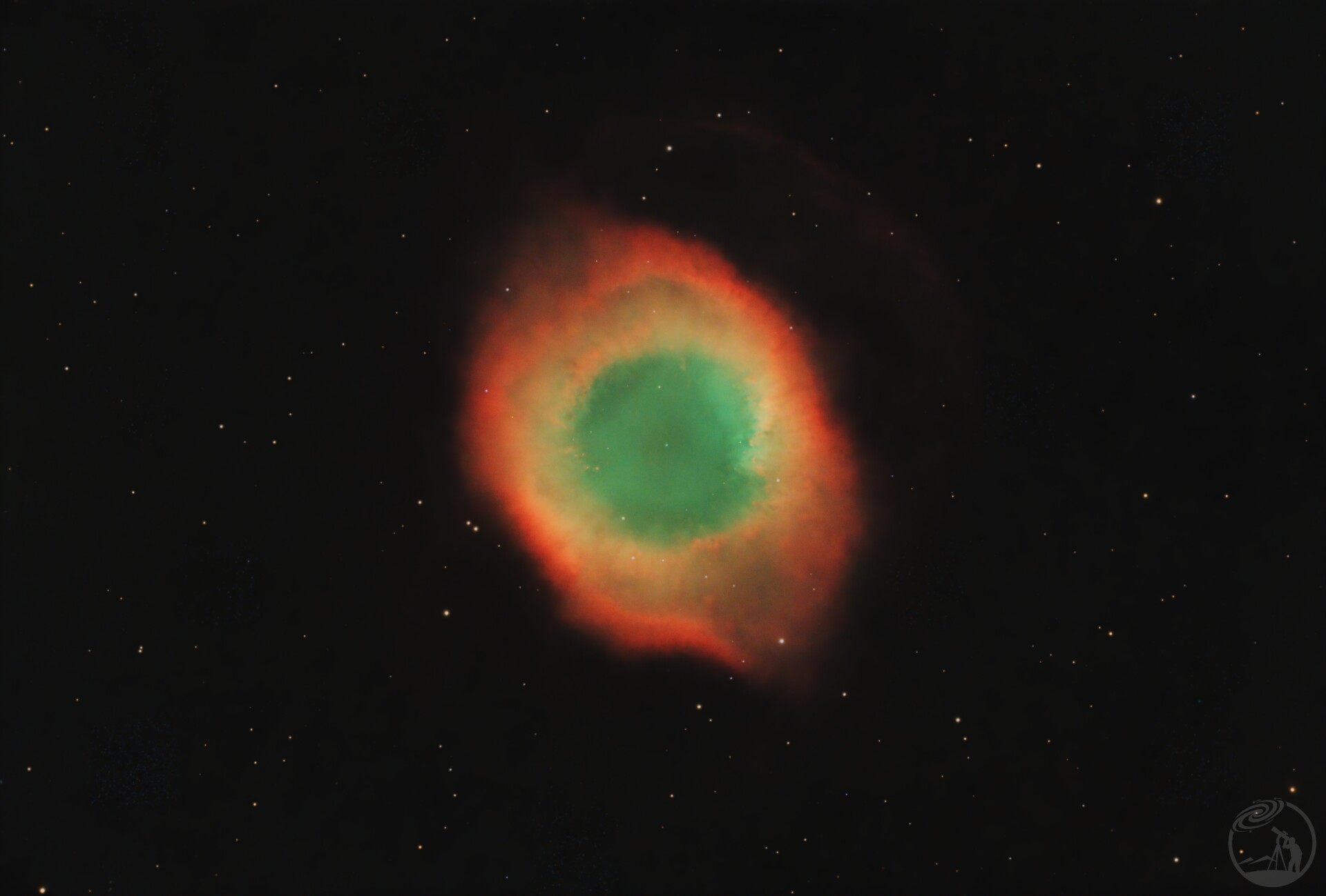 NGC7293上帝之眼 127SLT 8级深空
