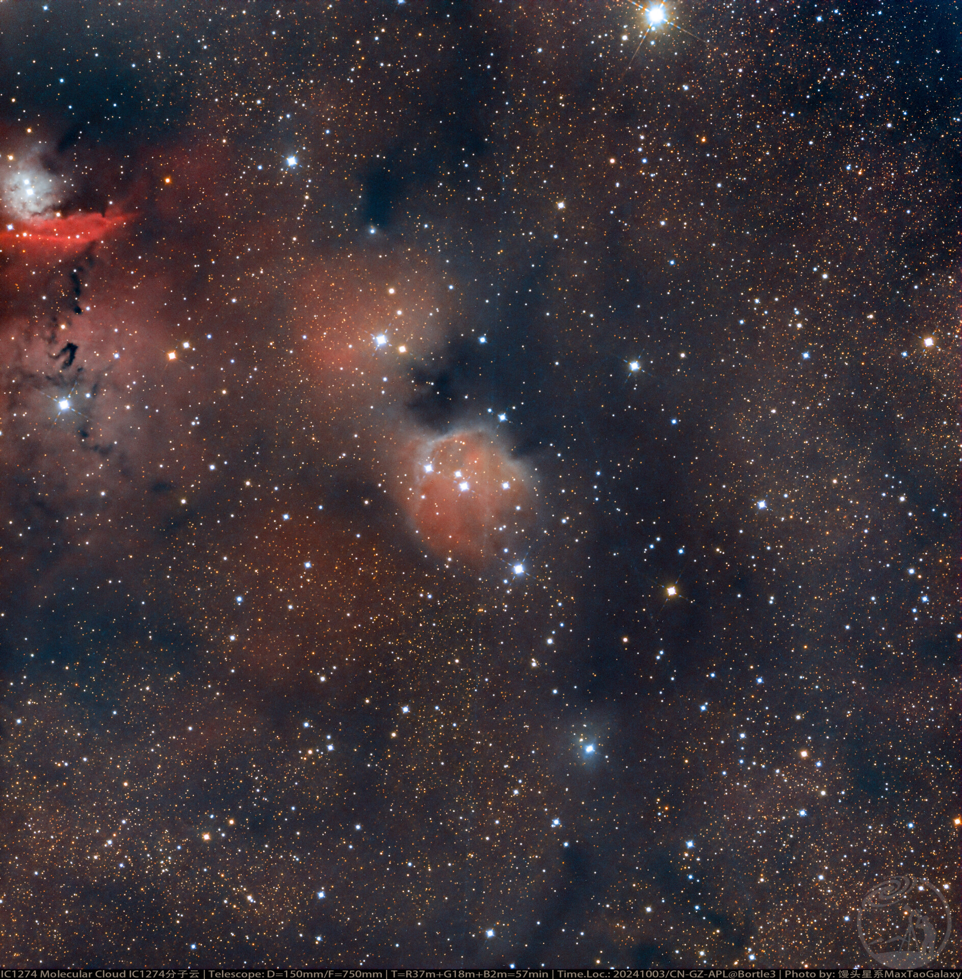 IC1274分子云