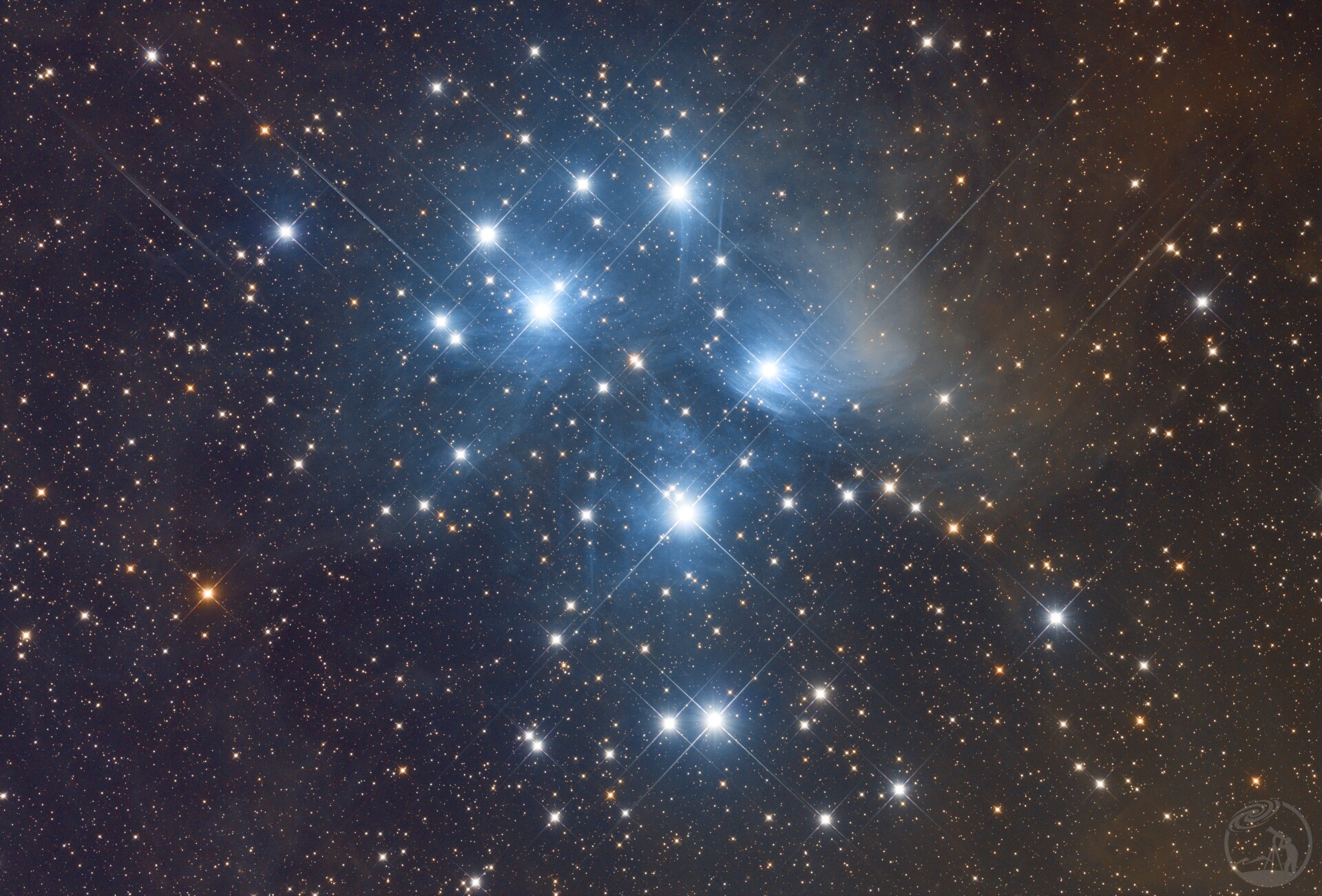 M45昴宿星团七姐妹