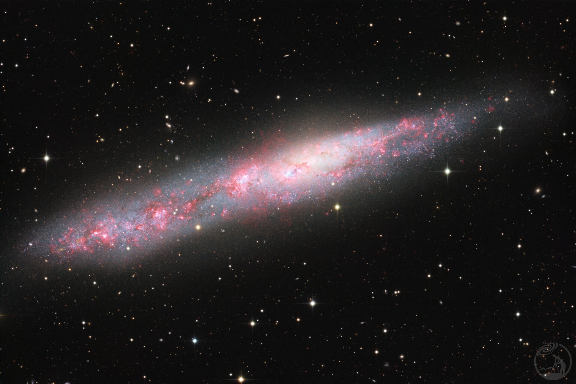 烈火中的NGC55