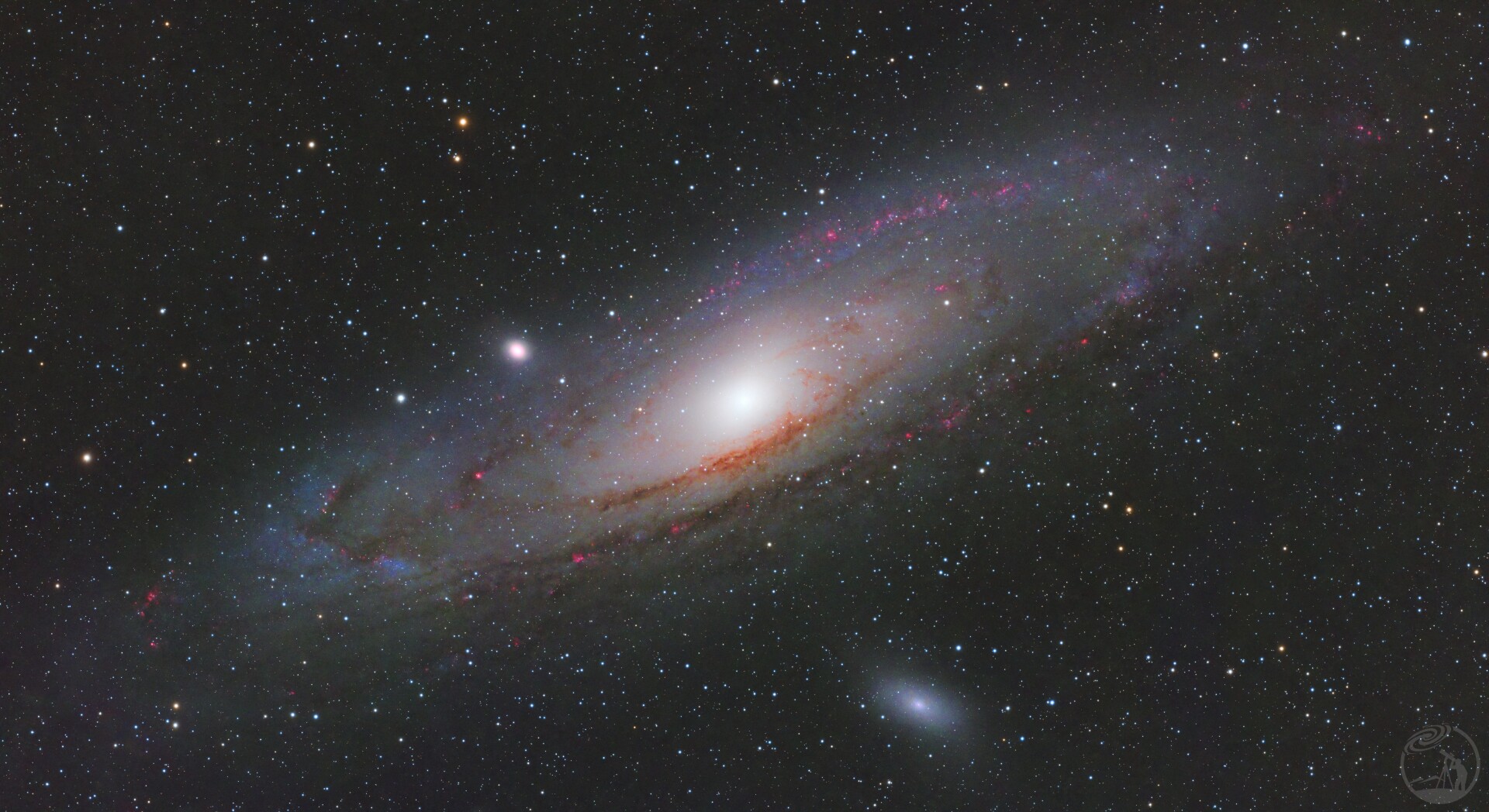 M31九级市区深空LRGBHa