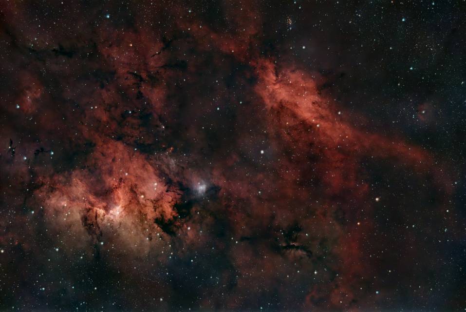 SH2-154/SH2-155洞穴星云