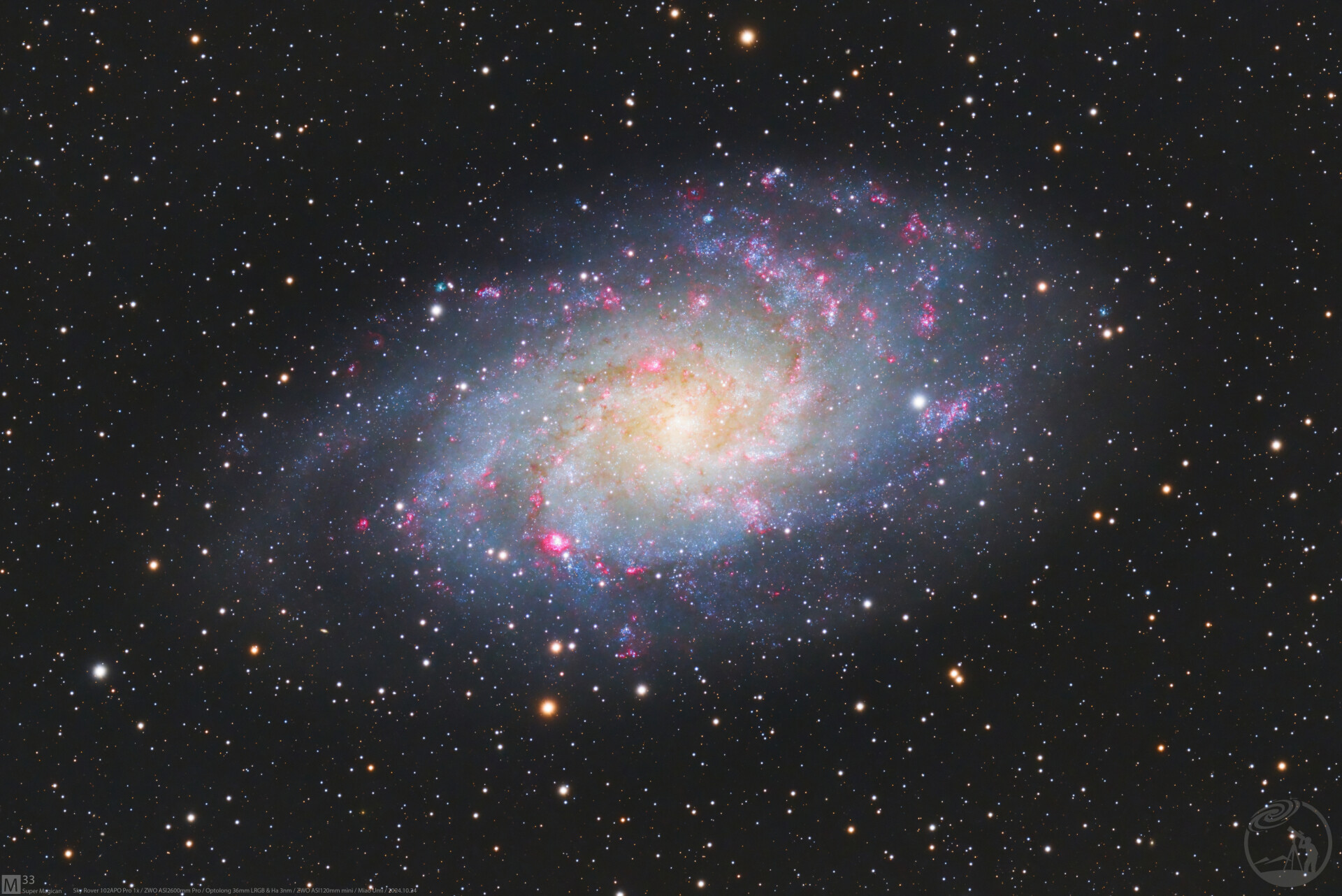 M33 三角座星系