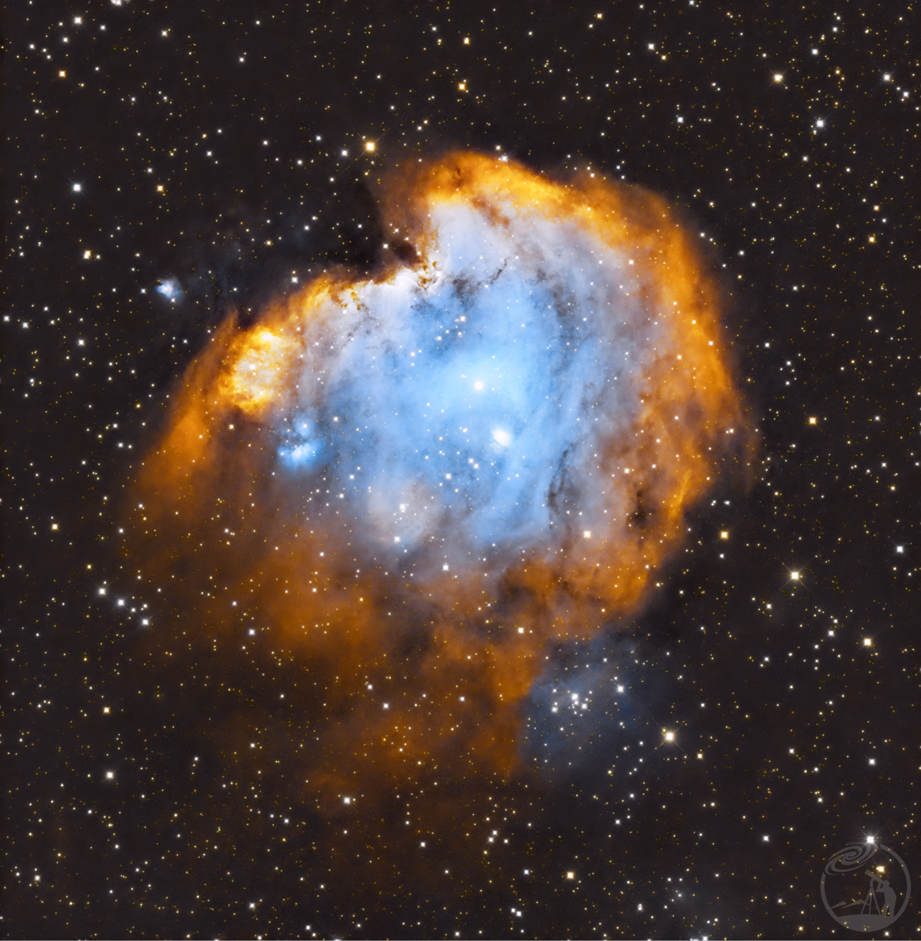 NGC2174猴头彩机哈勃色🐒