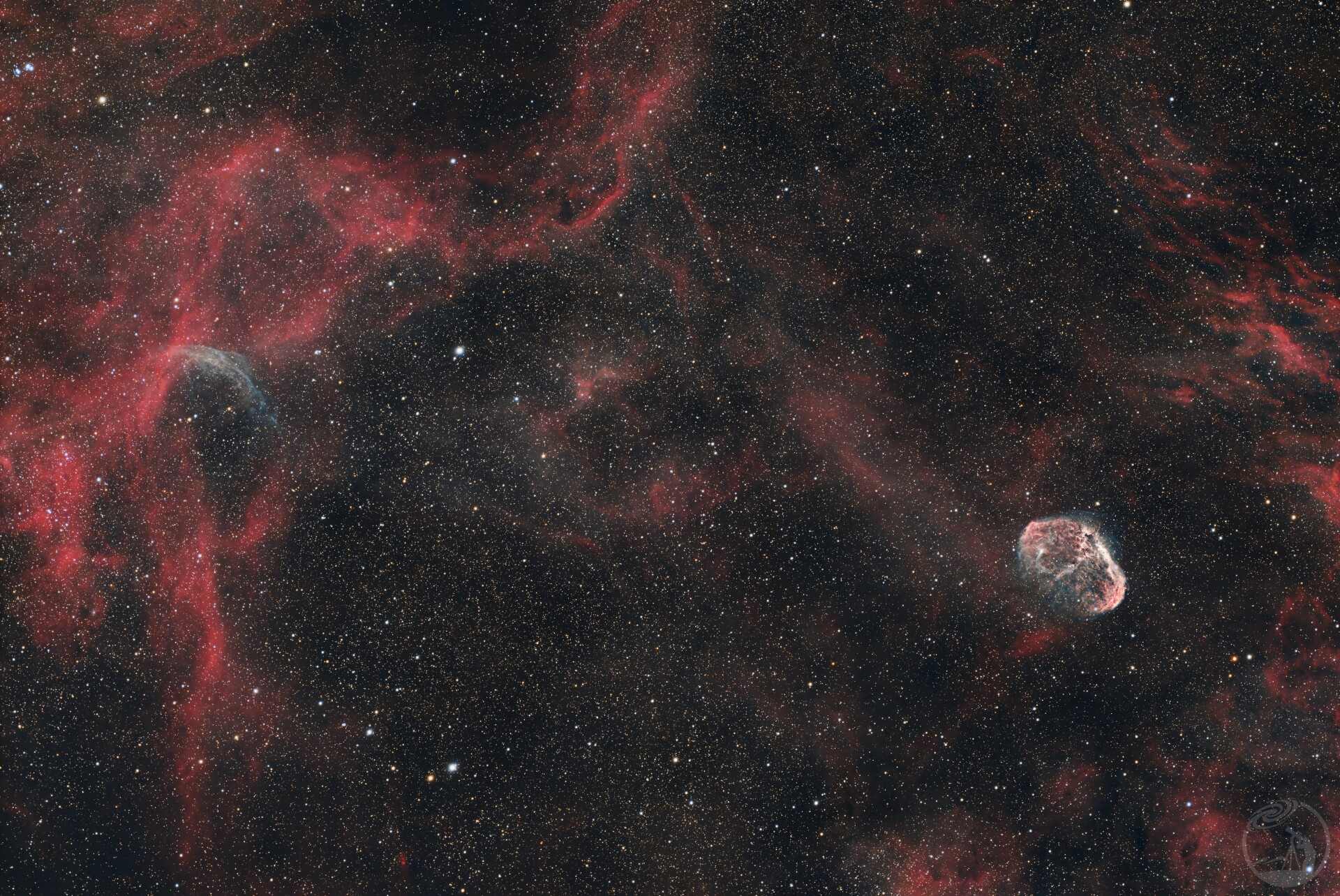 NGC6888 WR134 左邻右里 RASA 8级深空