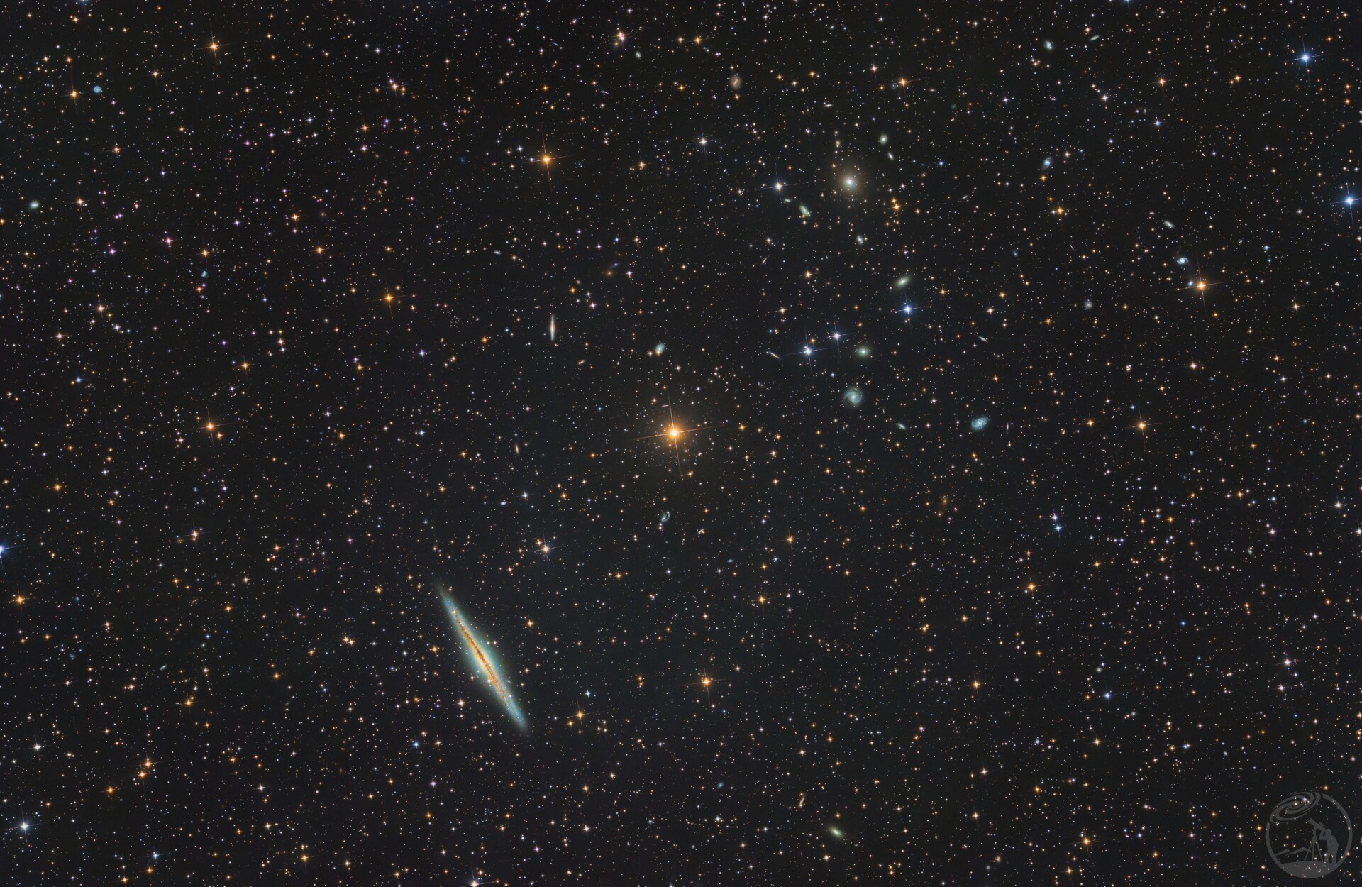 银裂星系ngc891、c23