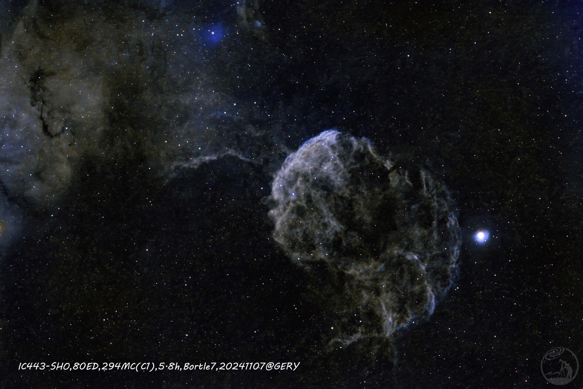 IC443水母星云