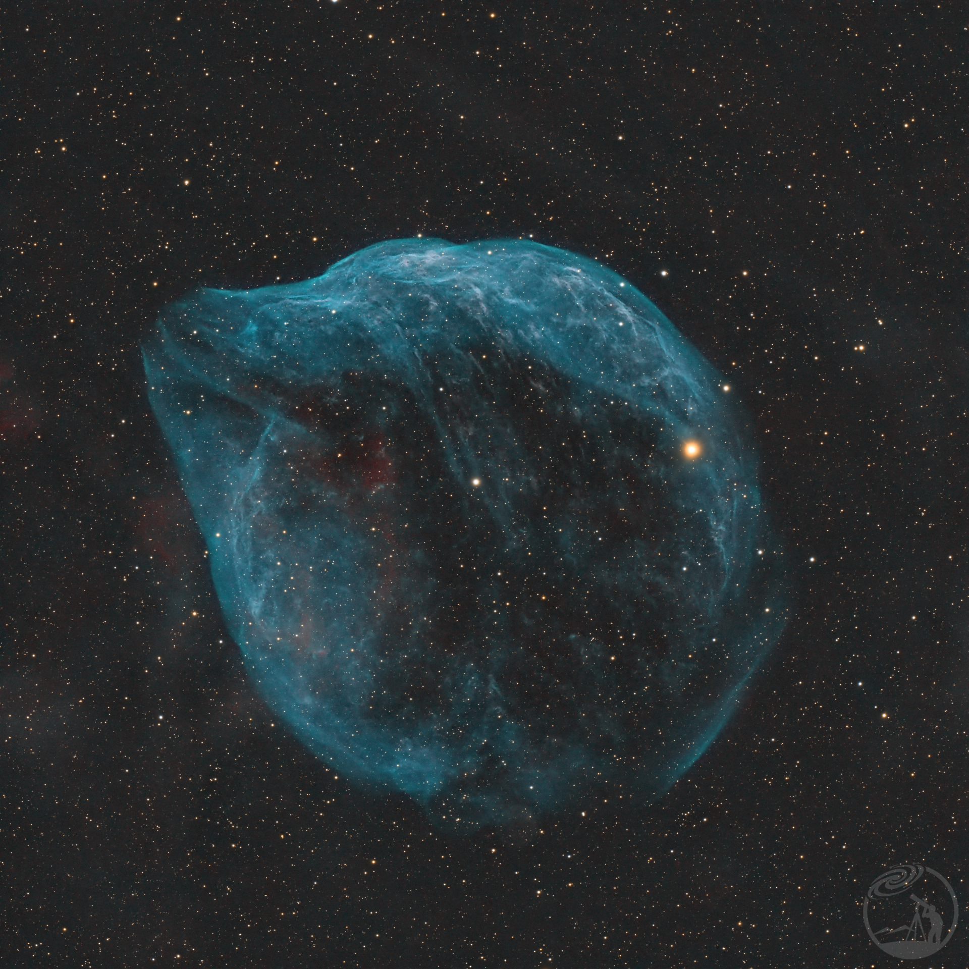 打卡海豚星云SH2-308
