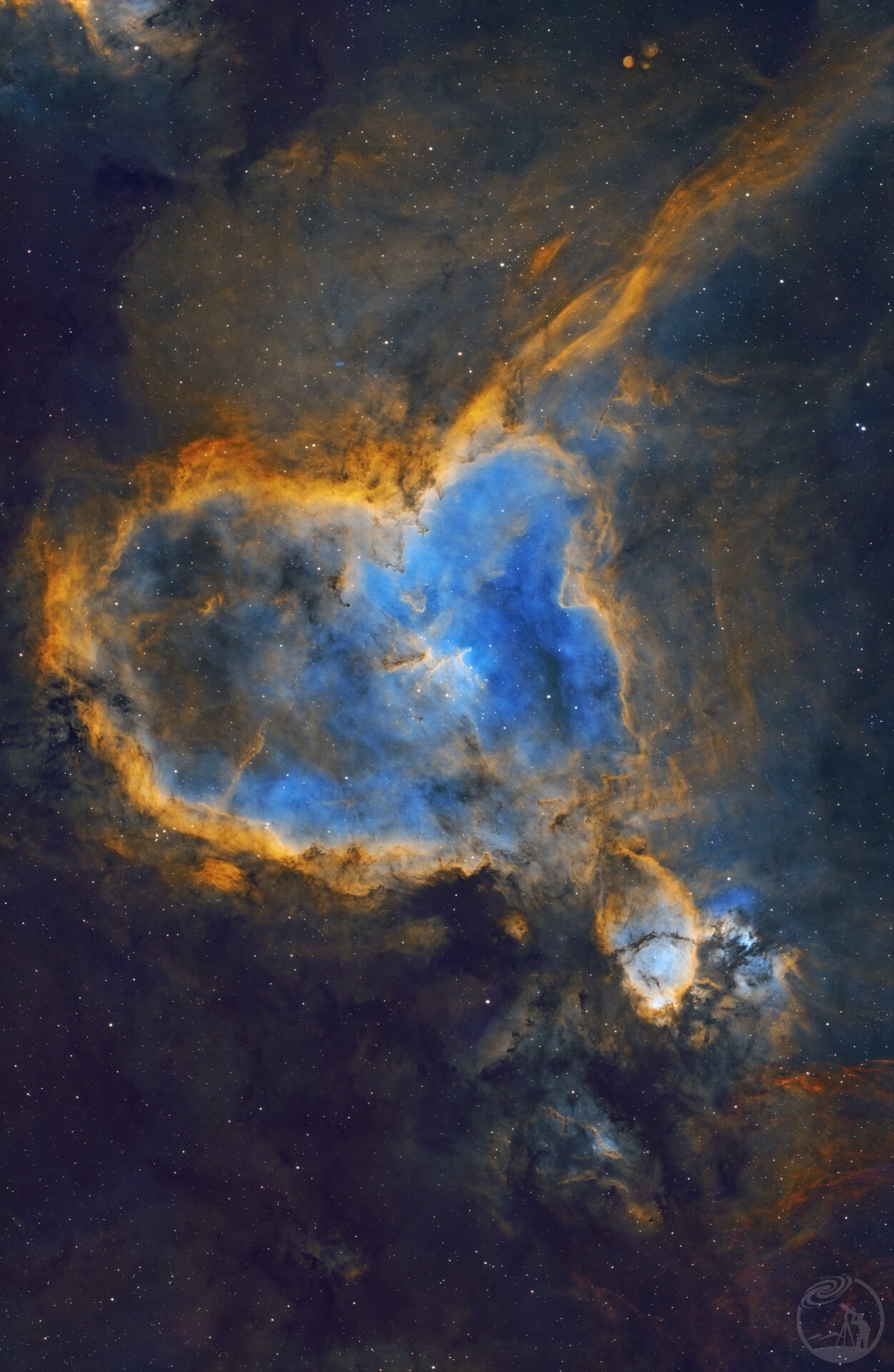 ic 1805 心脏星云