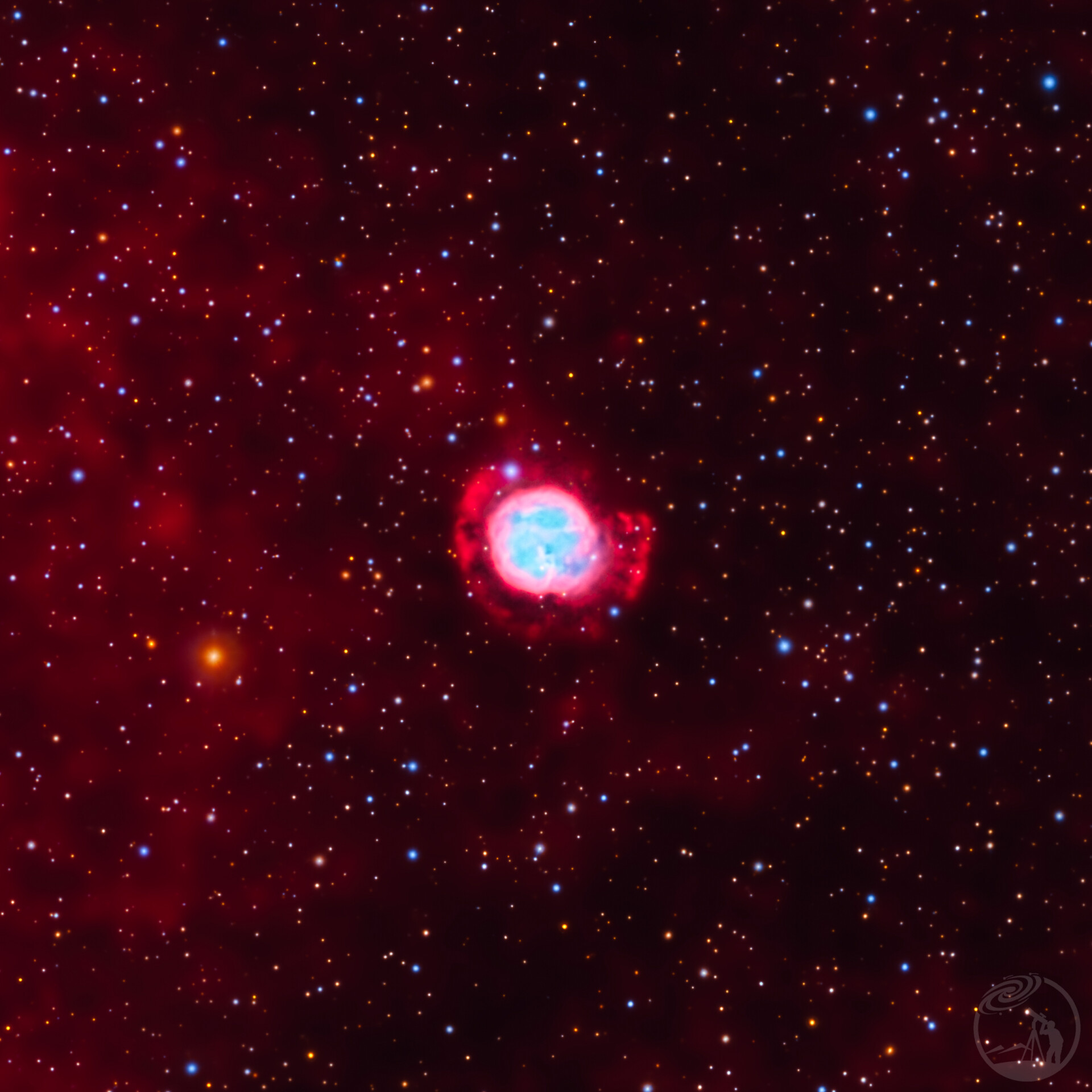 NGC7048躲猫猫星云