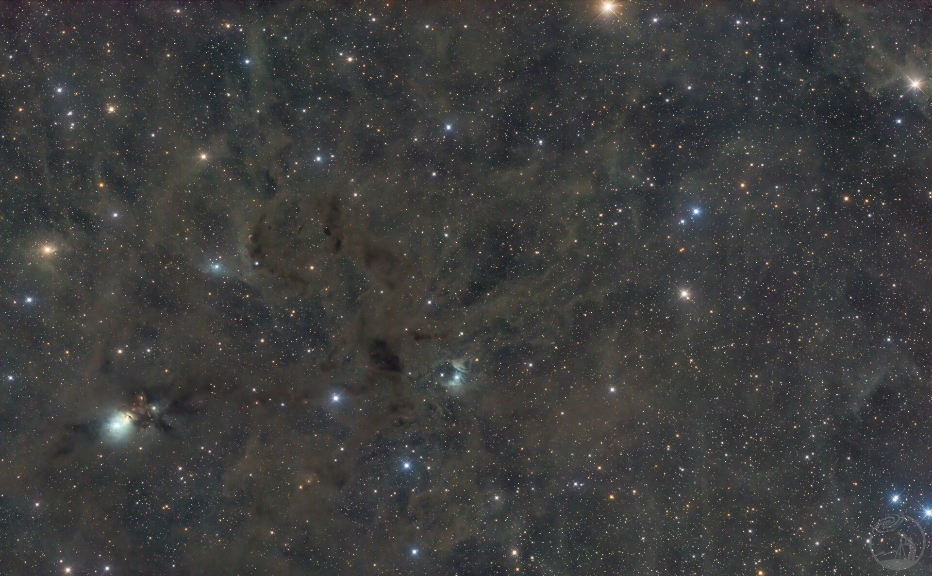 Dark nebulae near NGC 1333