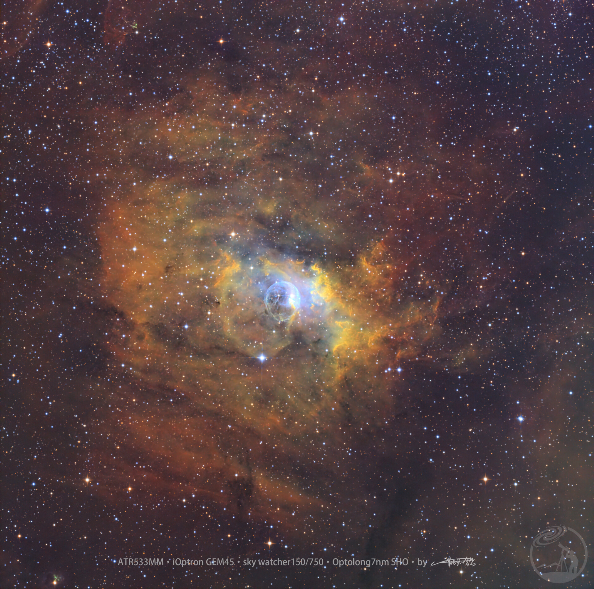 NGC7635气泡星云