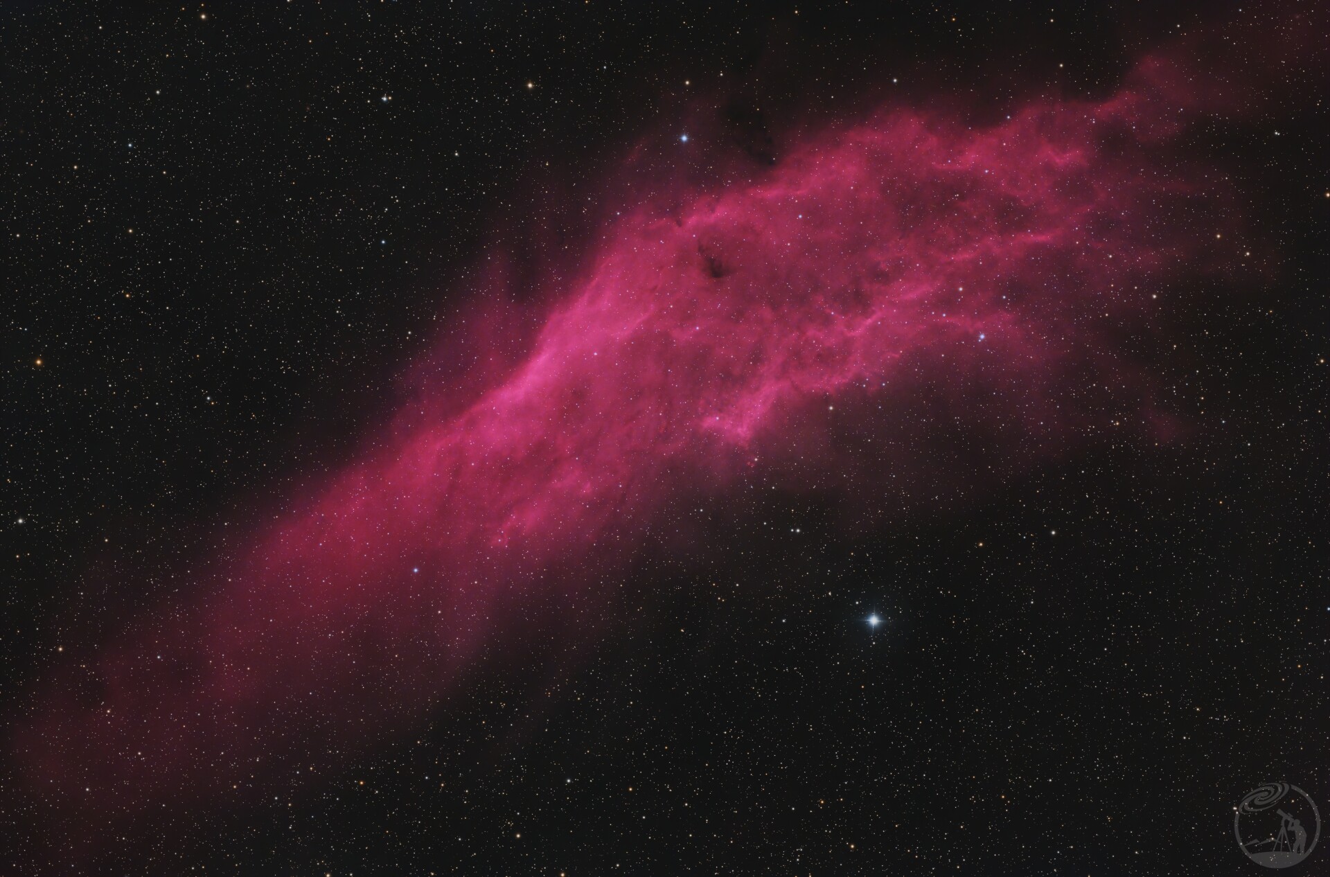 NGC1499 加州星云 RASA 8级深空