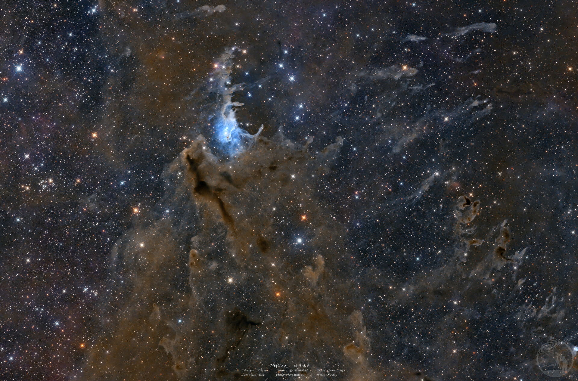 NGC225帆船星团