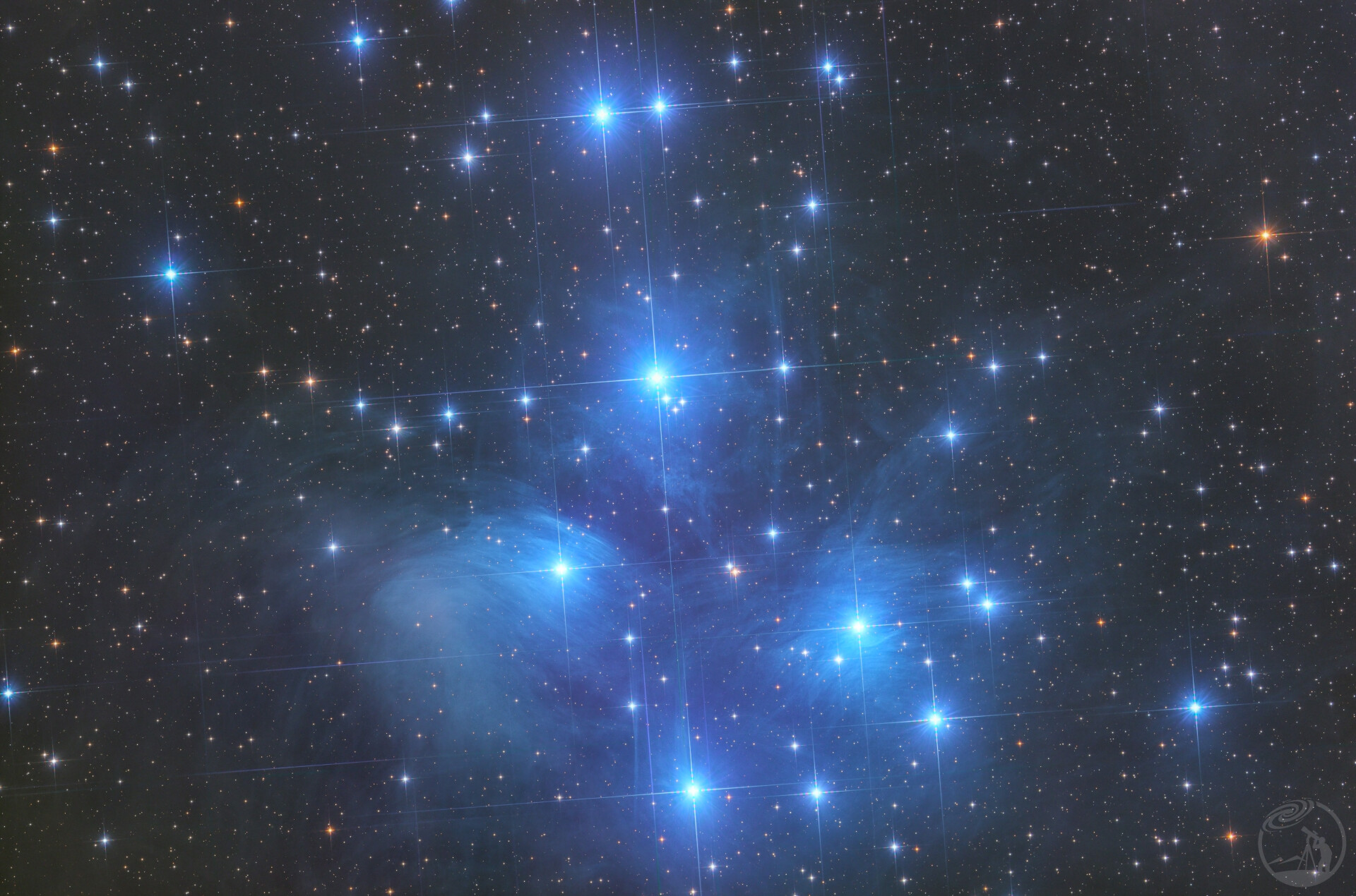 大黑拍m45昴星团