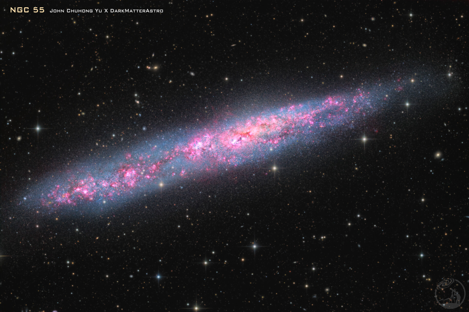 NGC55 南天奥陌陌星系