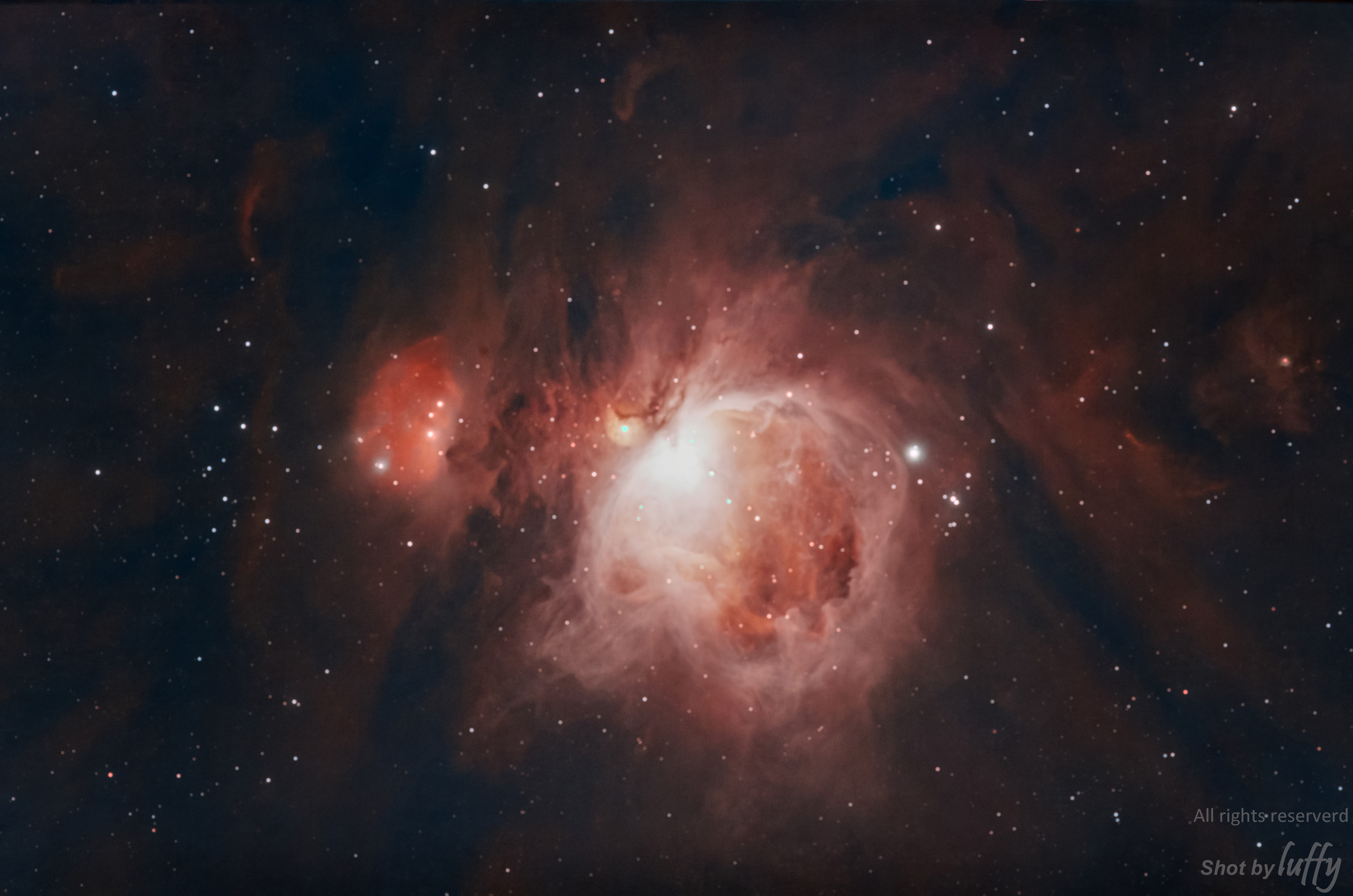 M42-猎户座大星云-双窄带-6.42h