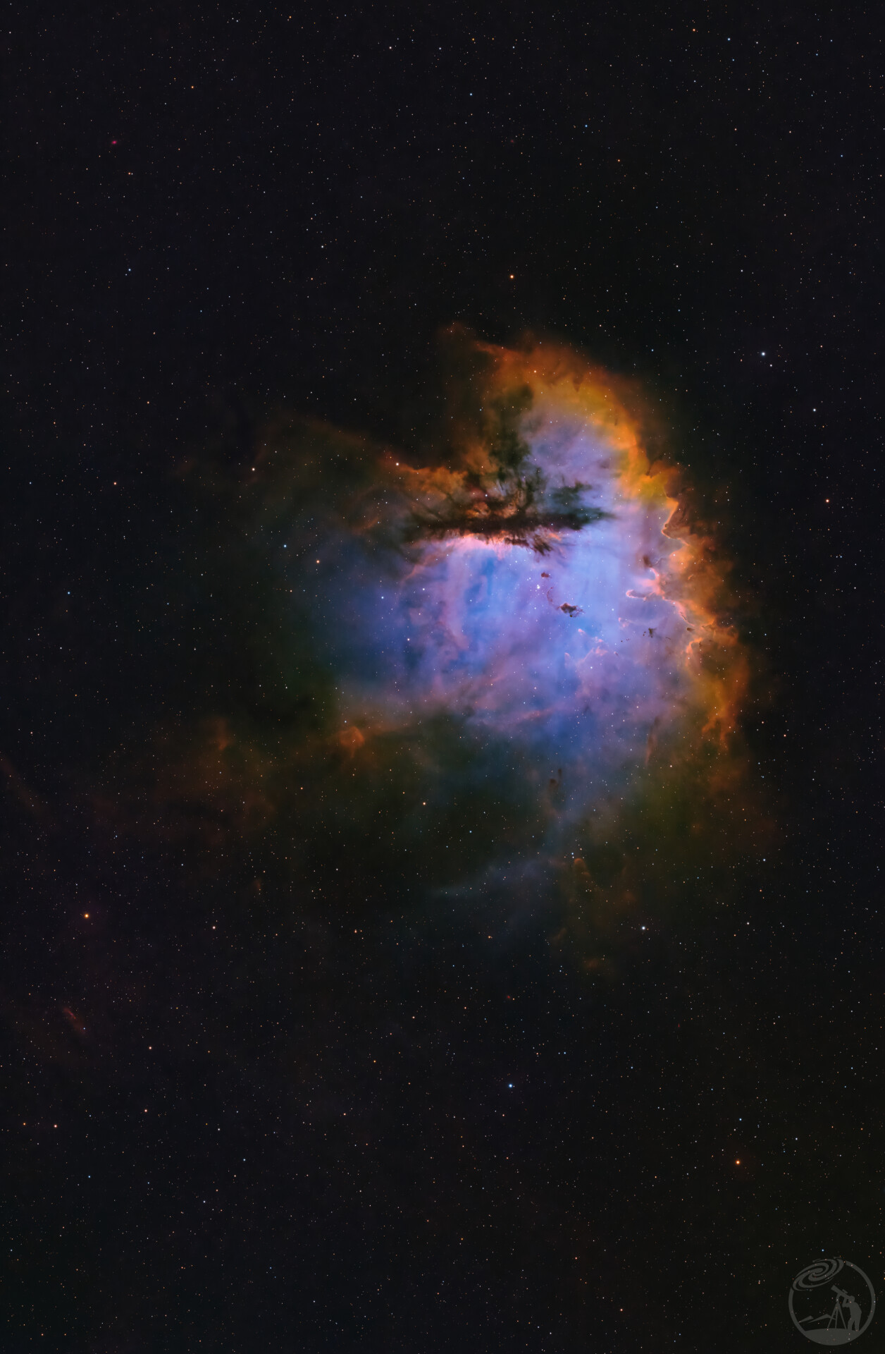 NGC281, PAC-MAN NEBULA