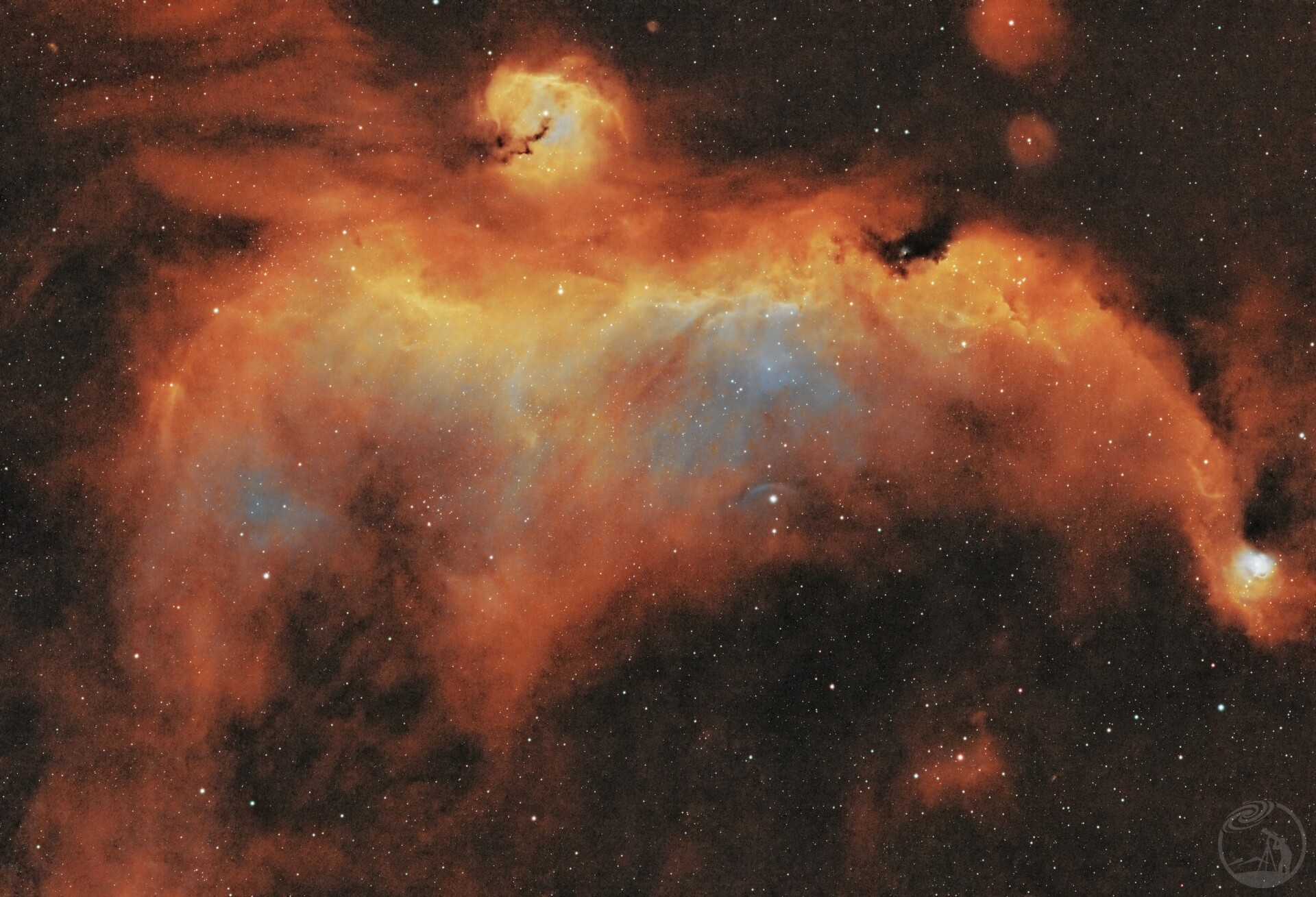 哈勃色海鸥星云V2