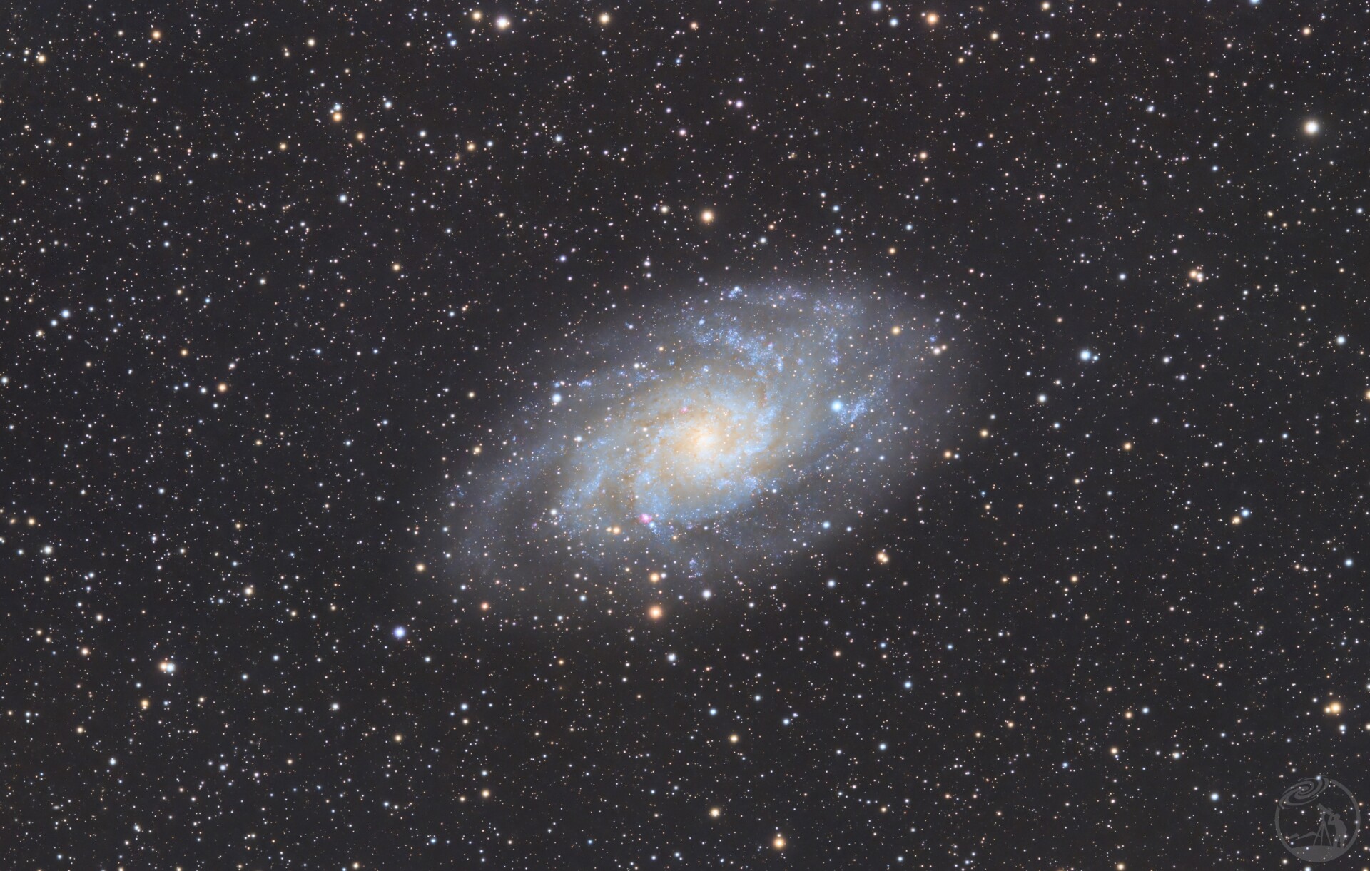 M33三角座星系
