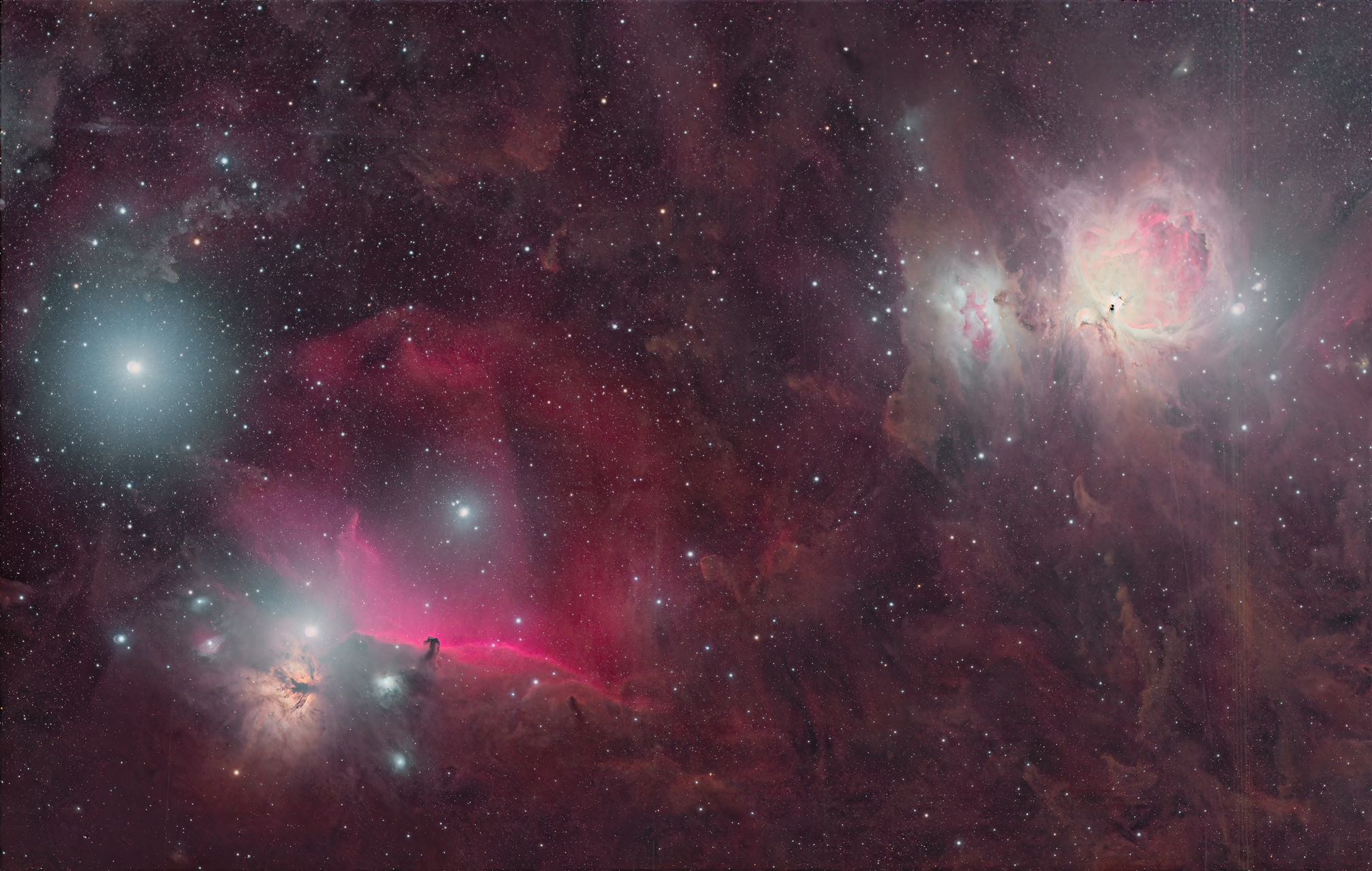 全画幅猎户马头练手素材