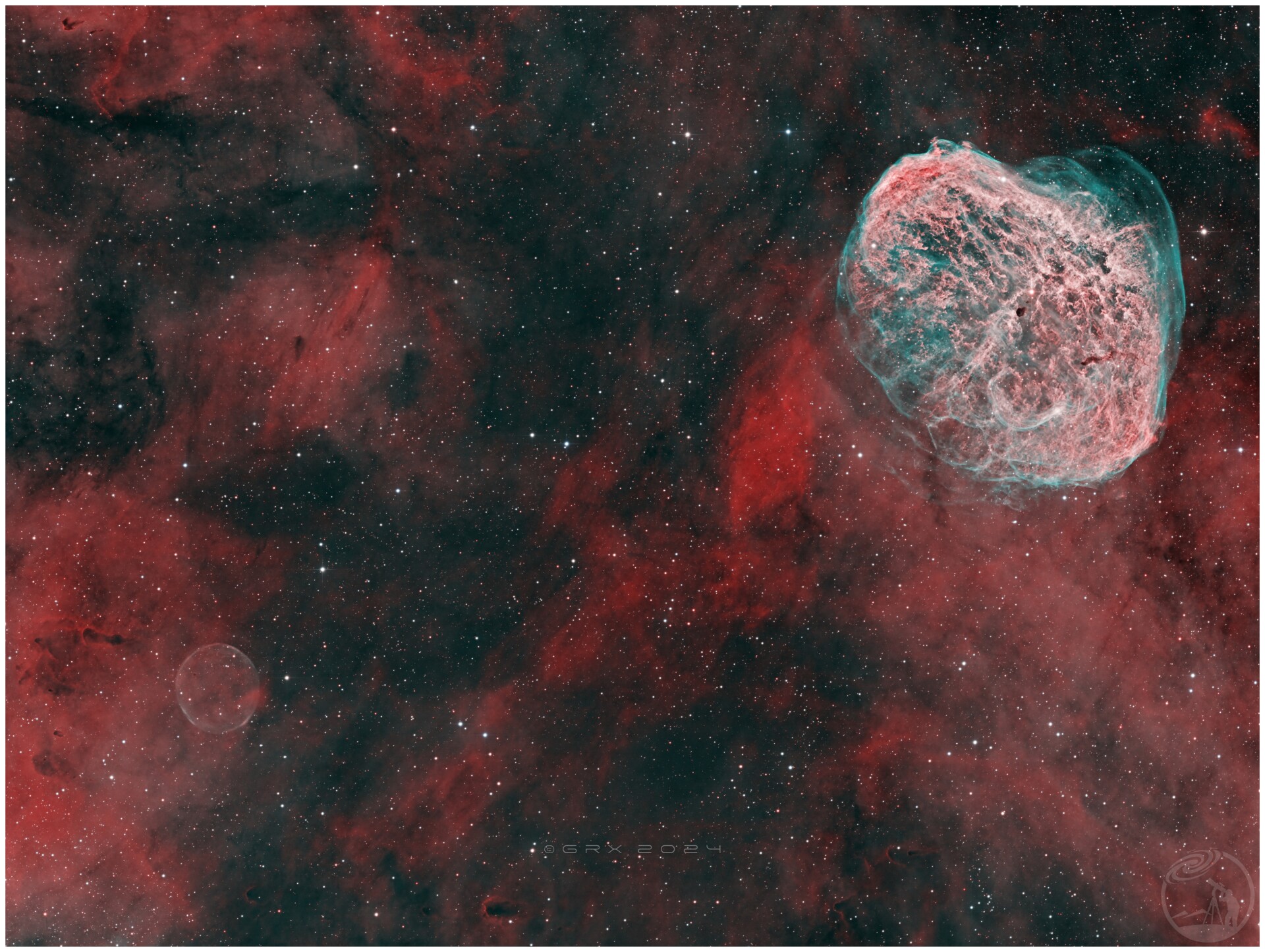 NGC6888 (眉月星云)